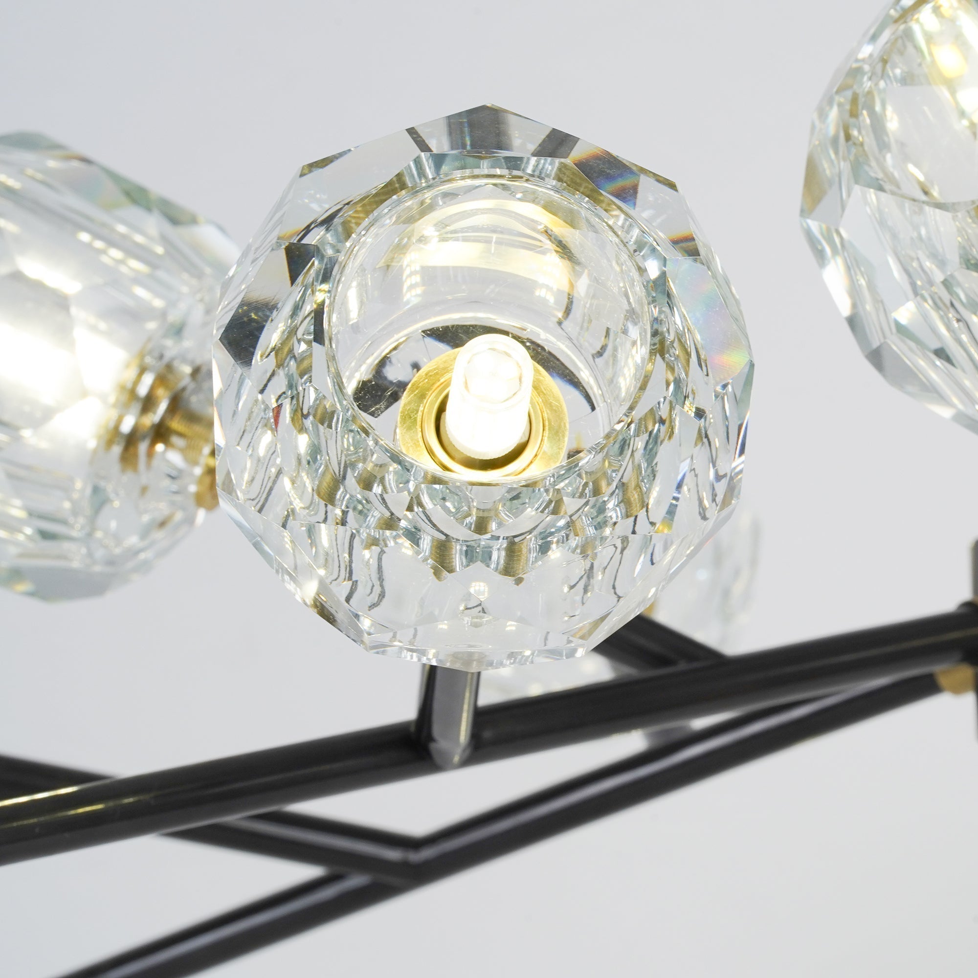 Crystal Ball Round Cluster Chandelier - Letslighting