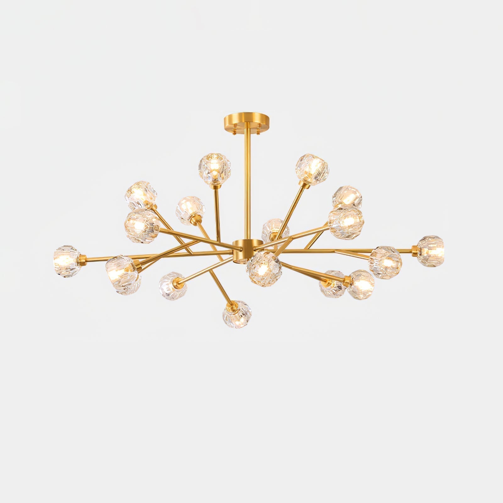 Crystal Ball Round Cluster Chandelier - Letslighting
