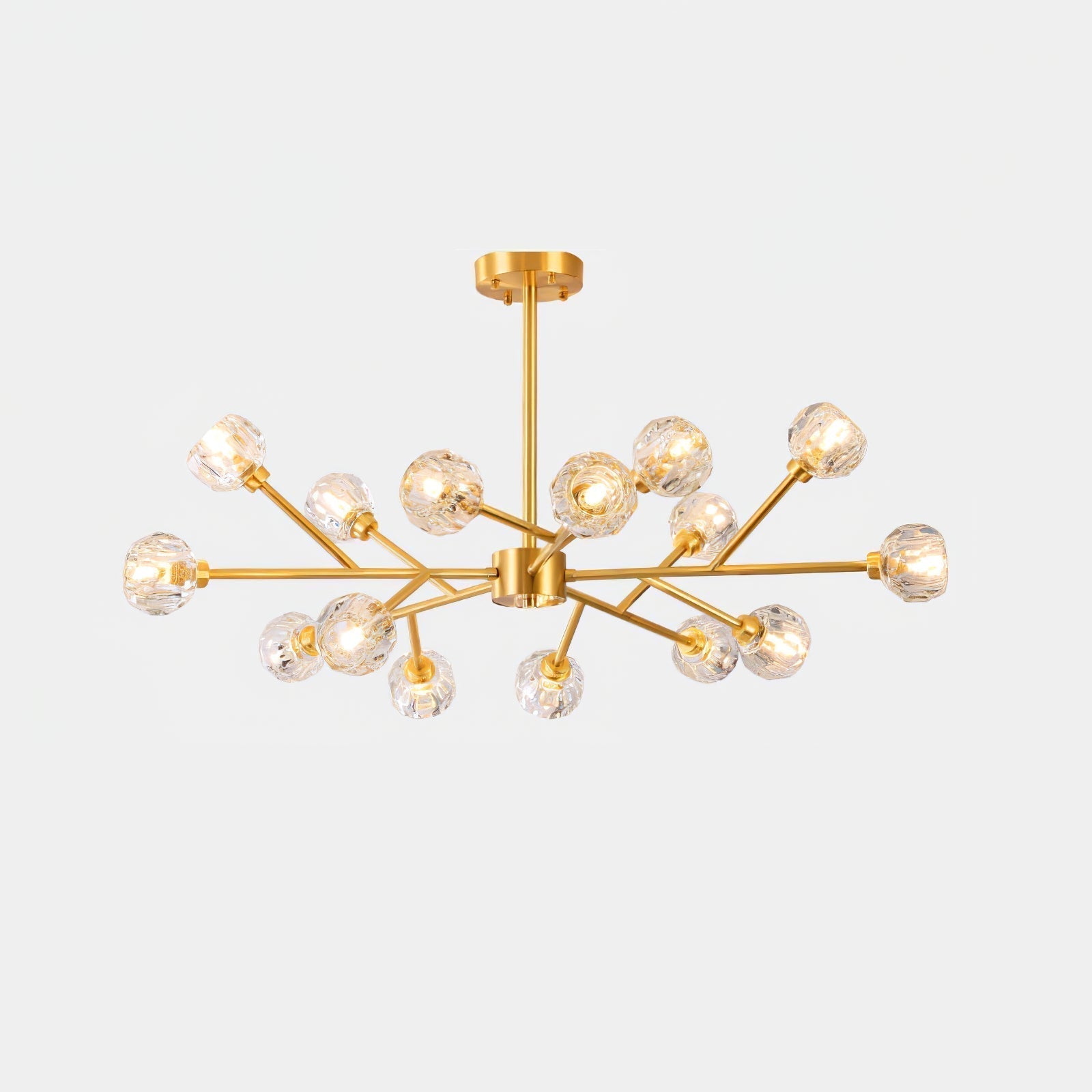 Crystal Ball Round Cluster Chandelier - Letslighting