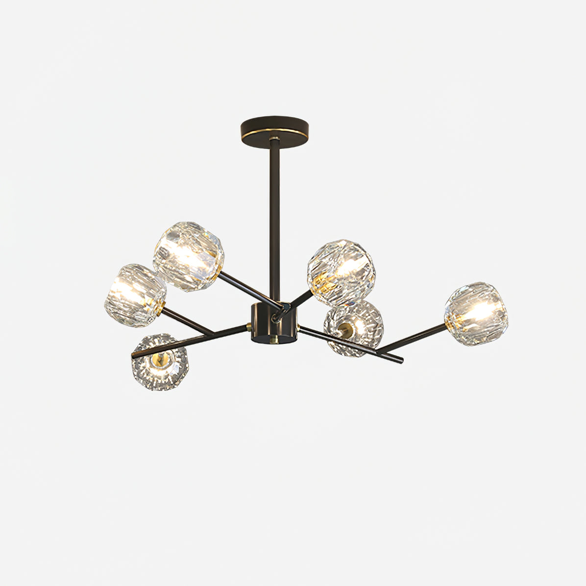Crystal Ball Round Cluster Chandelier - Letslighting