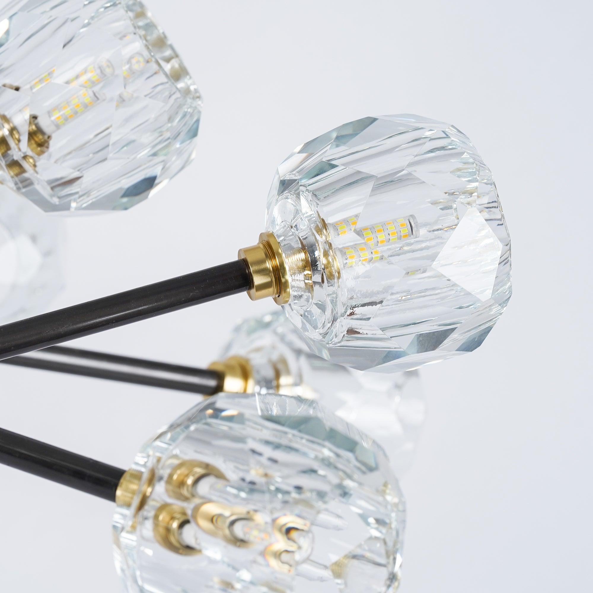 Crystal Ball Round Cluster Chandelier - Letslighting