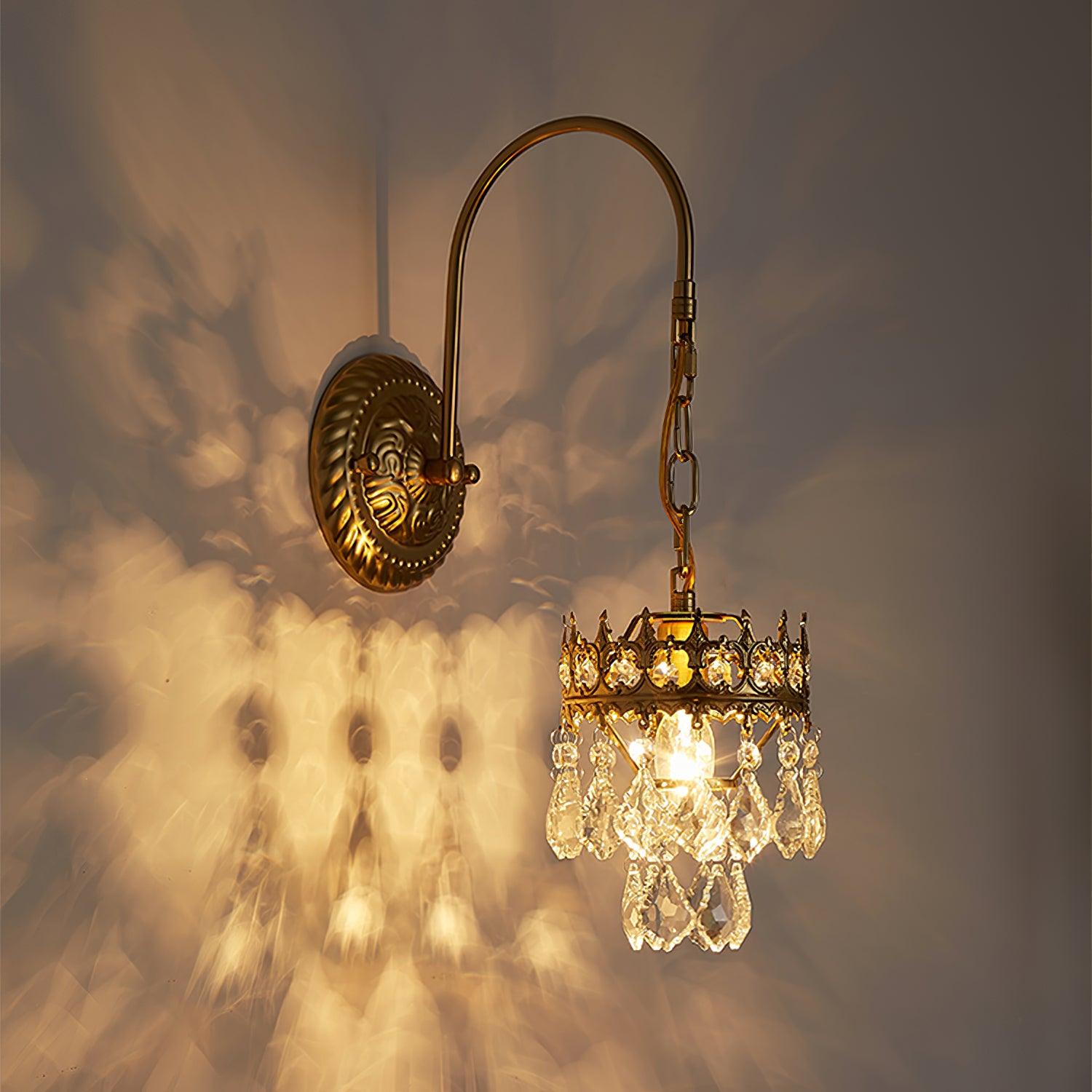 Crystal Crown Sconce - Letslighting