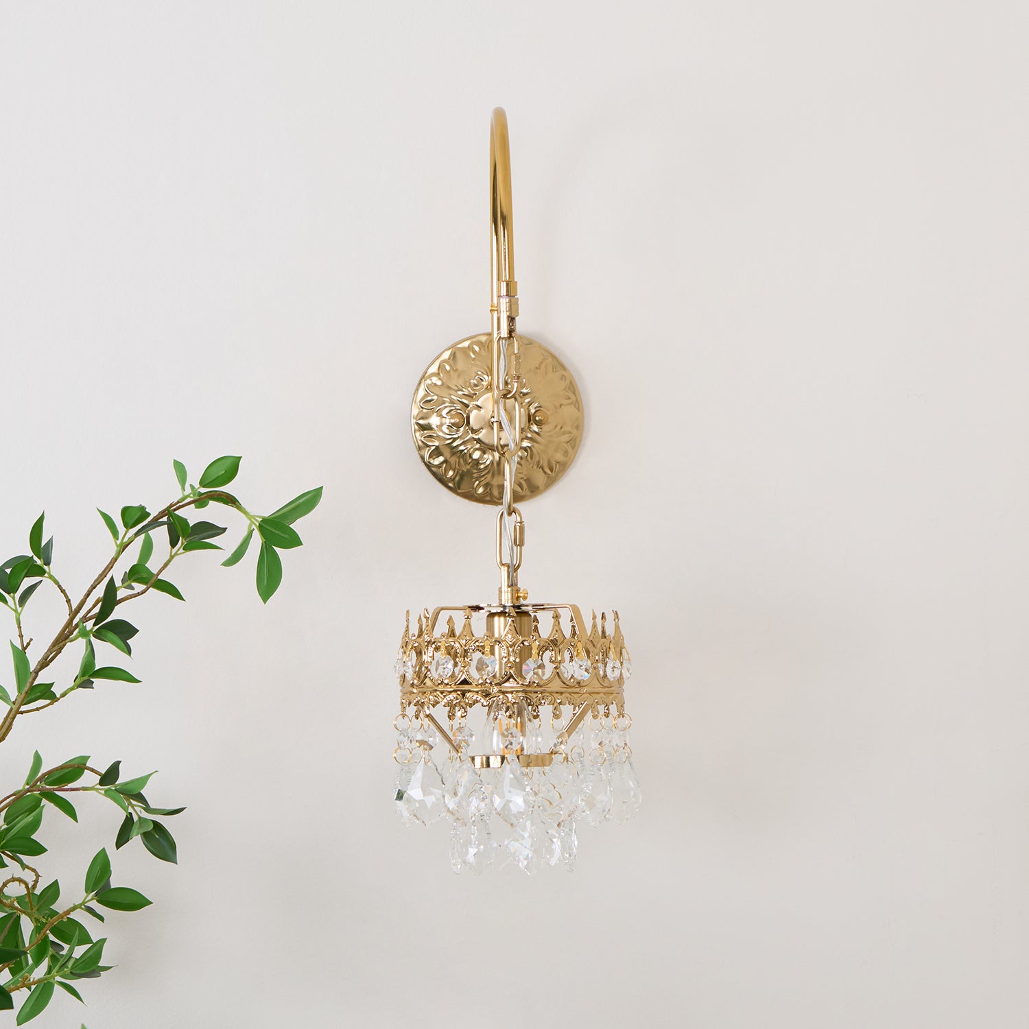 Crystal Crown Sconce - Letslighting