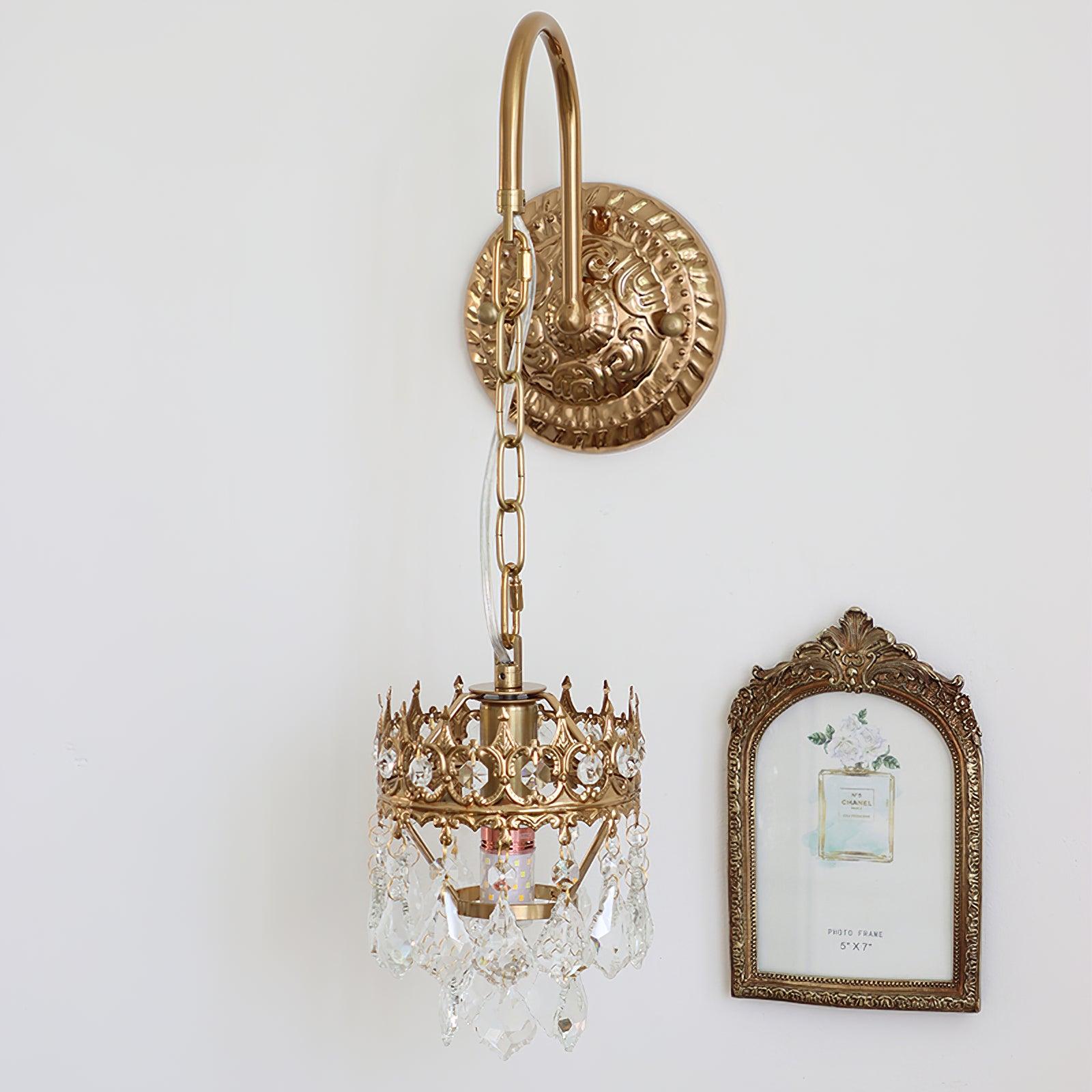 Crystal Crown Sconce - Letslighting