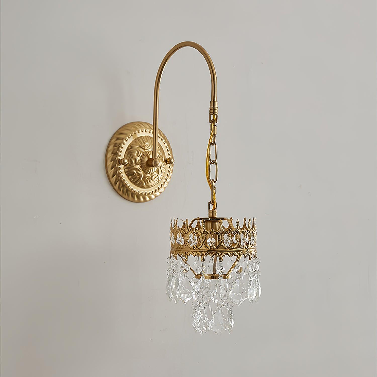 Crystal Crown Sconce - Letslighting