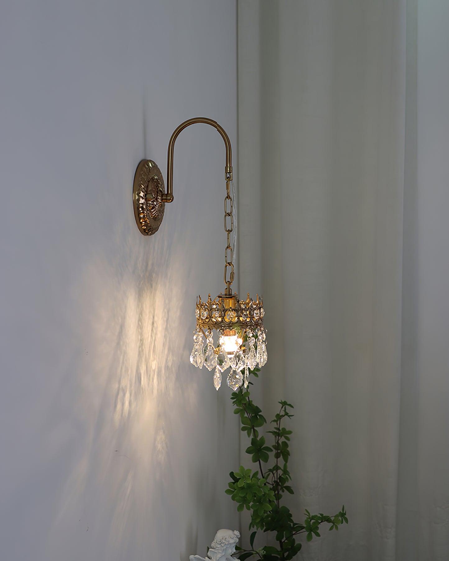 Crystal Crown Sconce - Letslighting