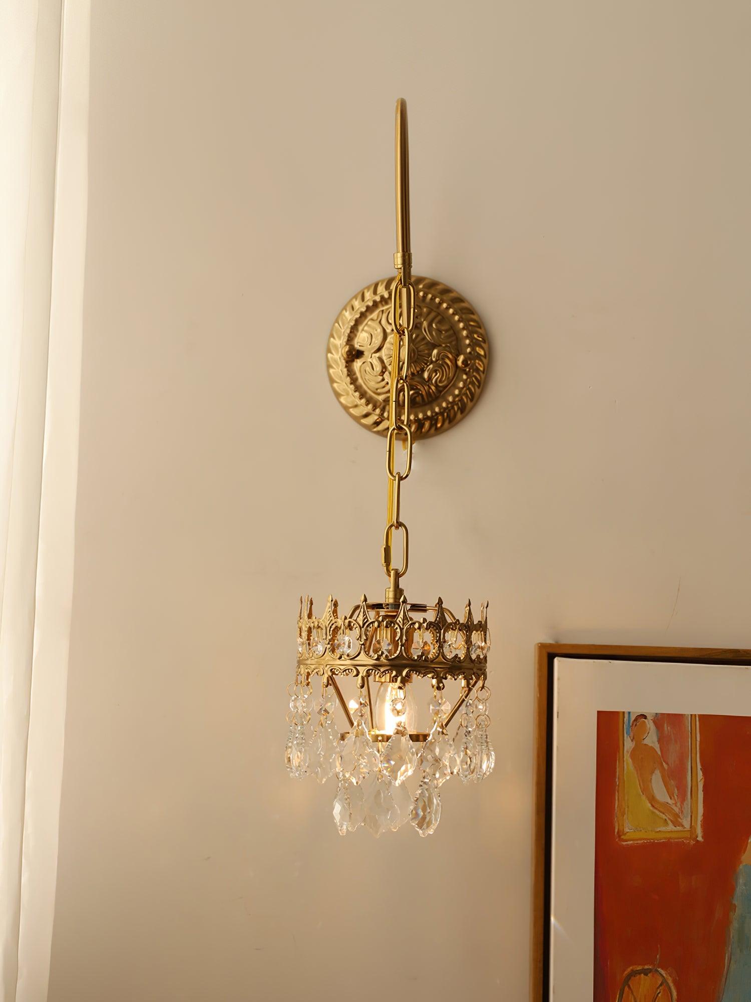 Crystal Crown Sconce - Letslighting