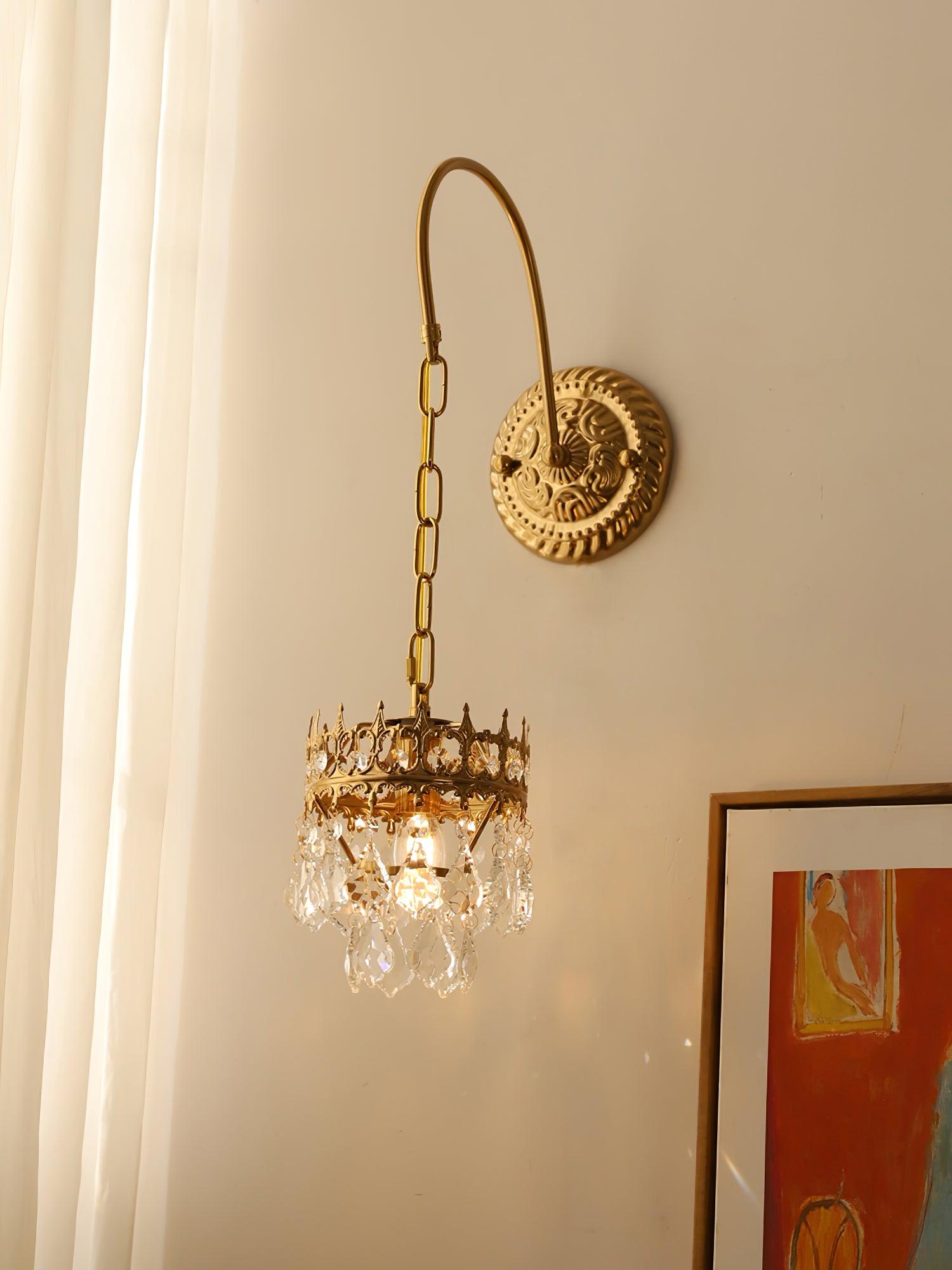 Crystal Crown Sconce - Letslighting