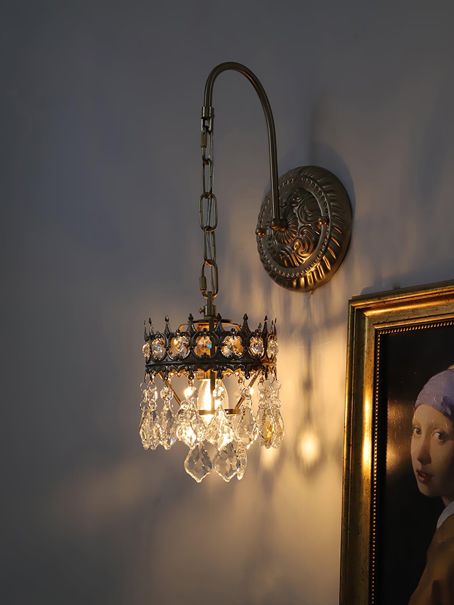Crystal Crown Sconce - Letslighting