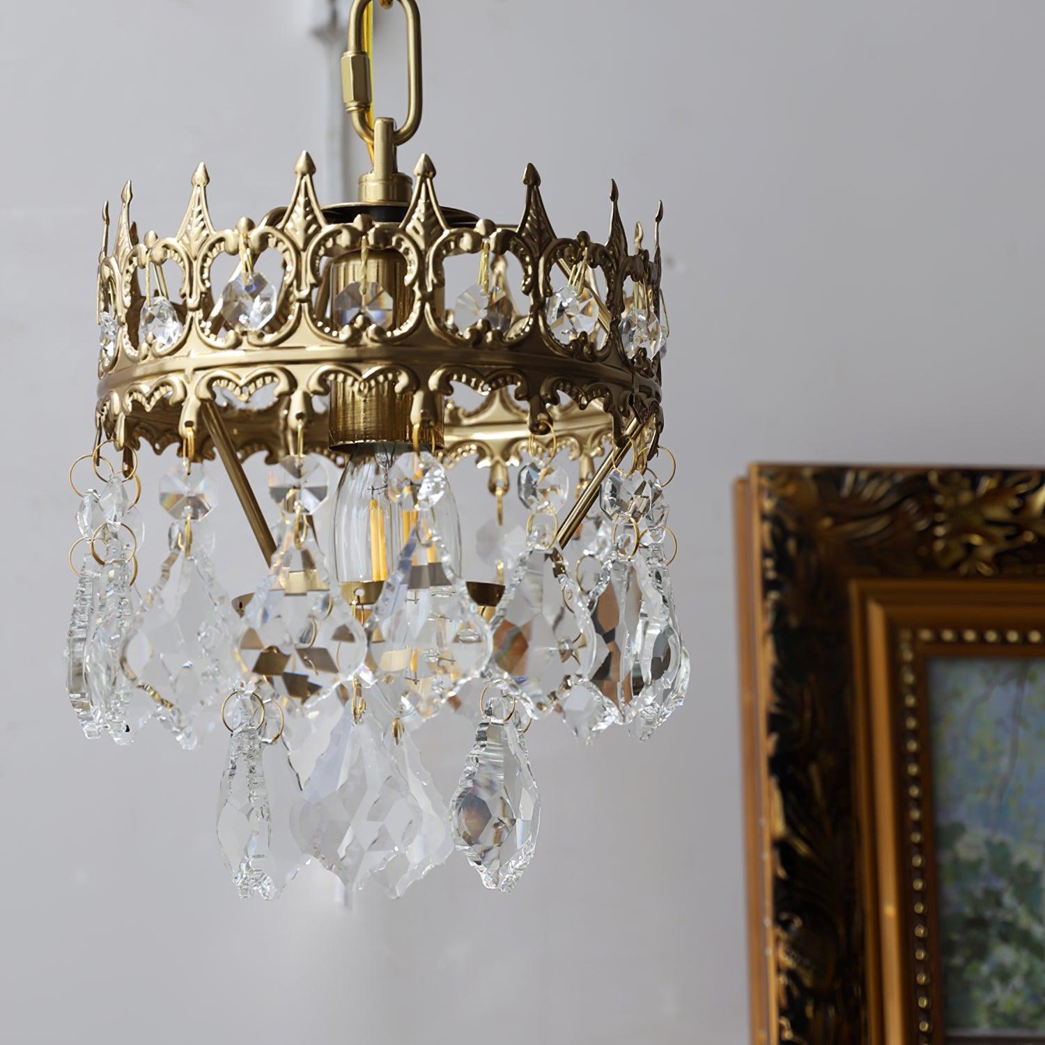 Crystal Crown Sconce - Letslighting