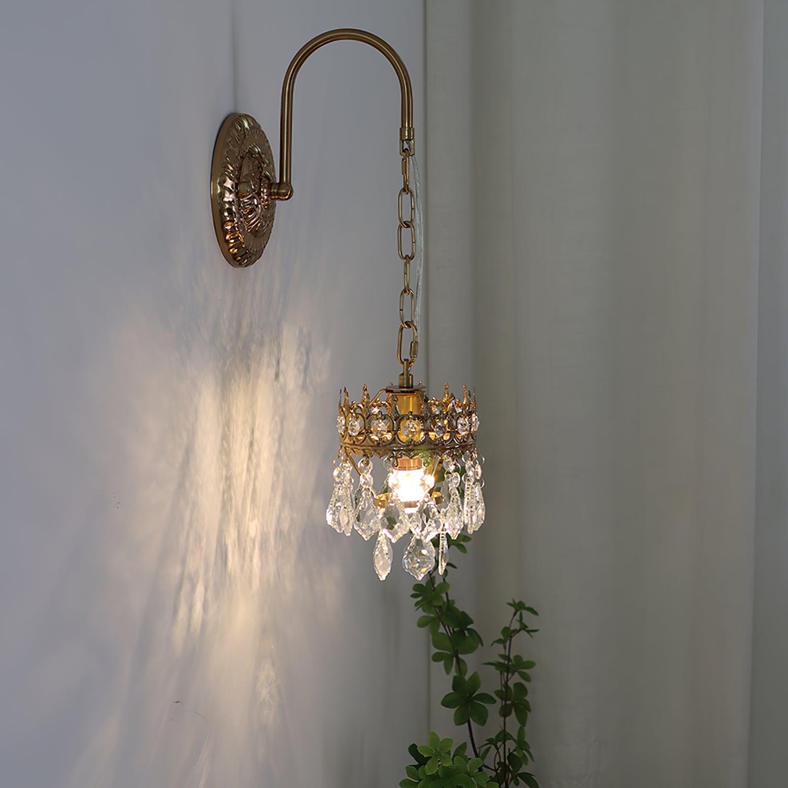 Crystal Crown Sconce - Letslighting