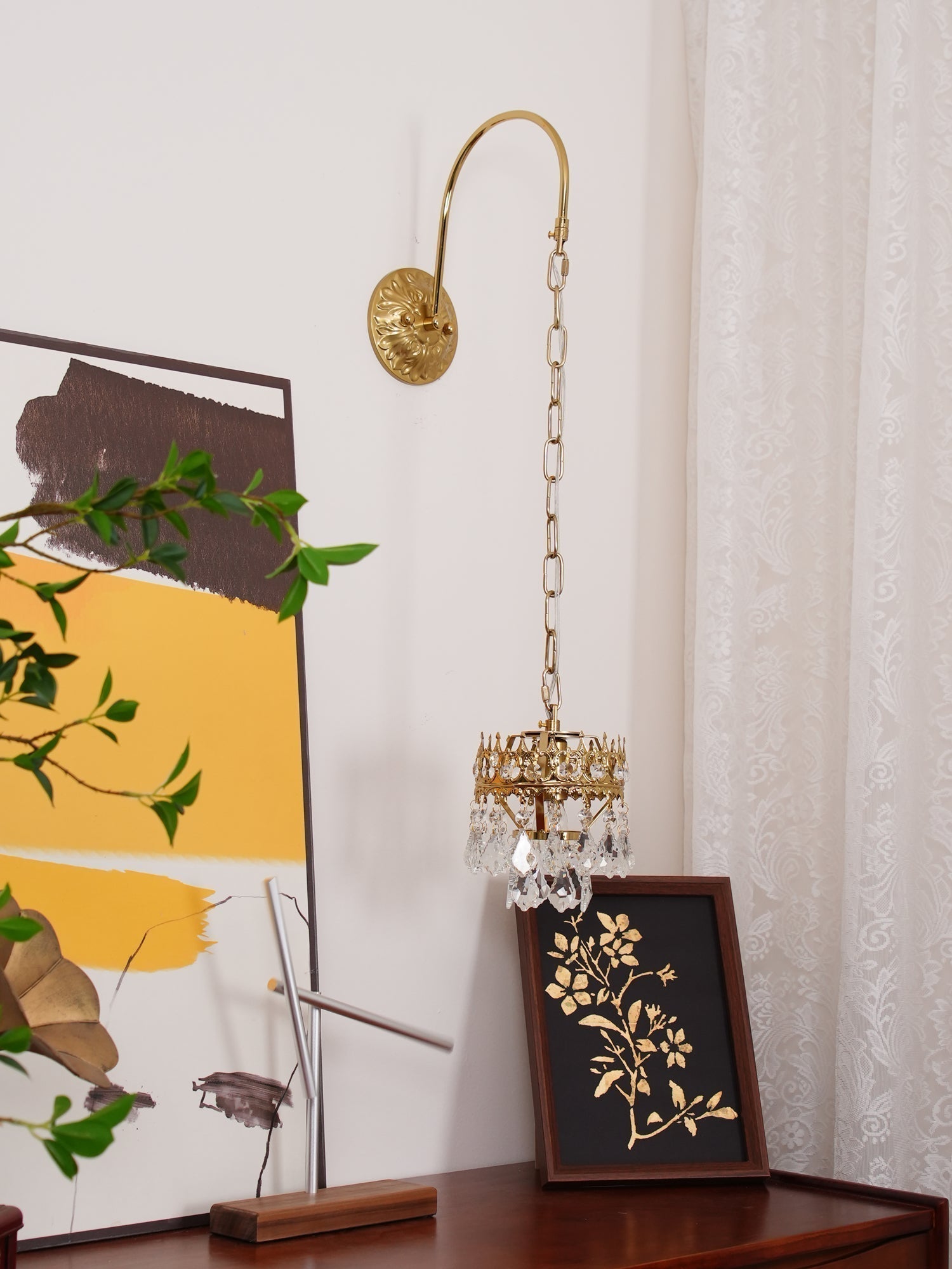 Crystal Crown Sconce - Letslighting