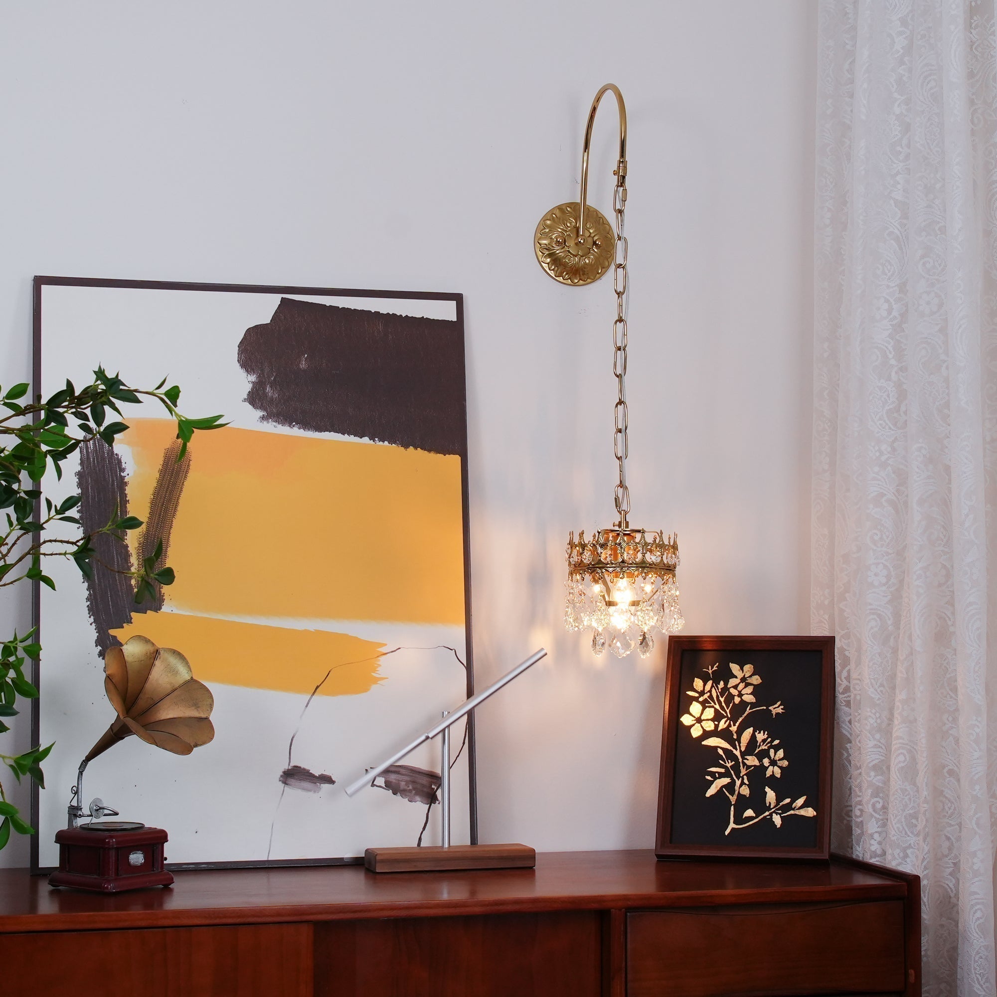 Crystal Crown Sconce - Letslighting