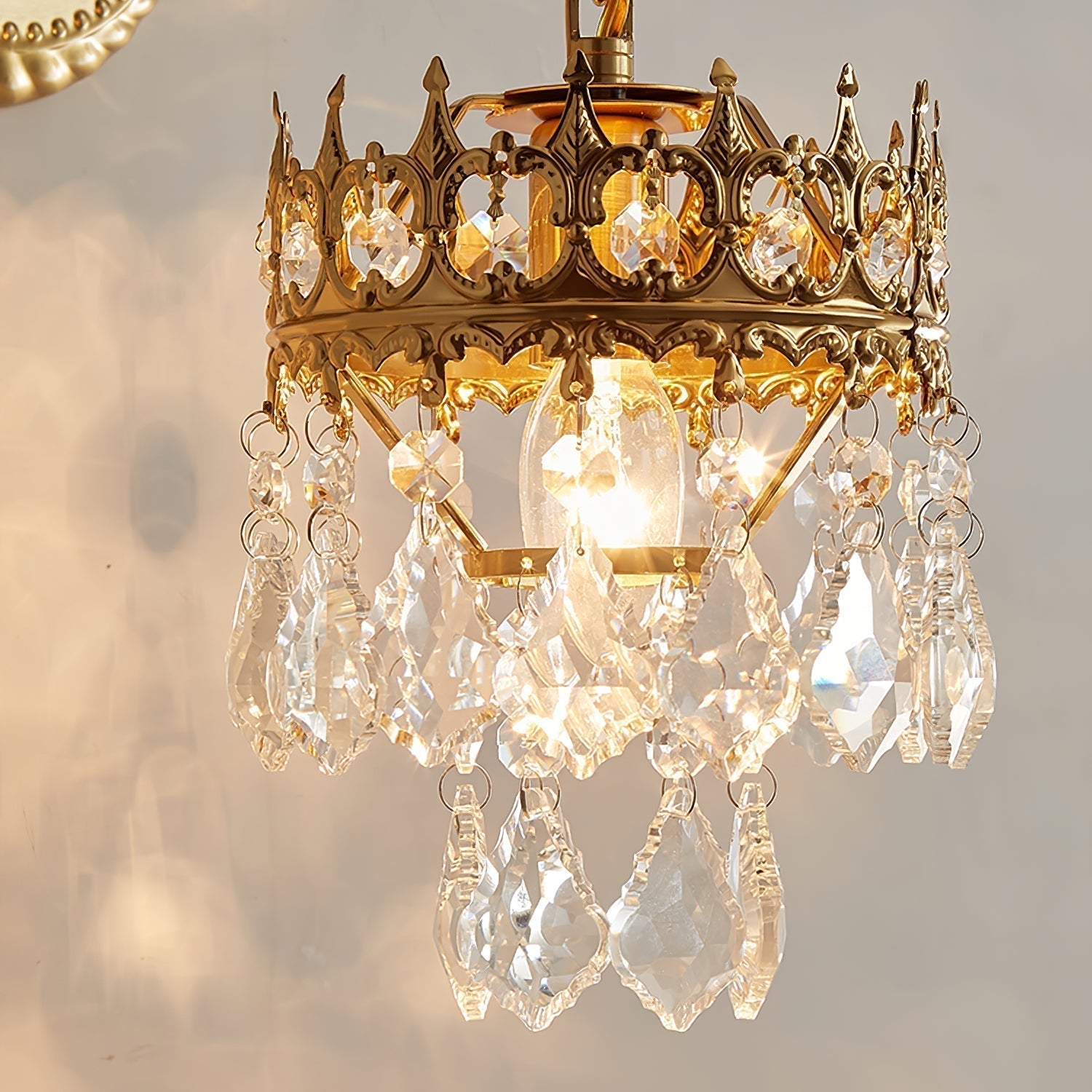 Crystal Crown Sconce - Letslighting
