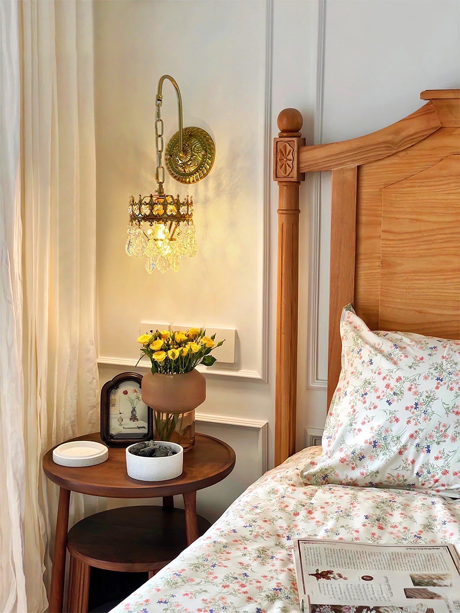 Crystal Crown Sconce - Letslighting