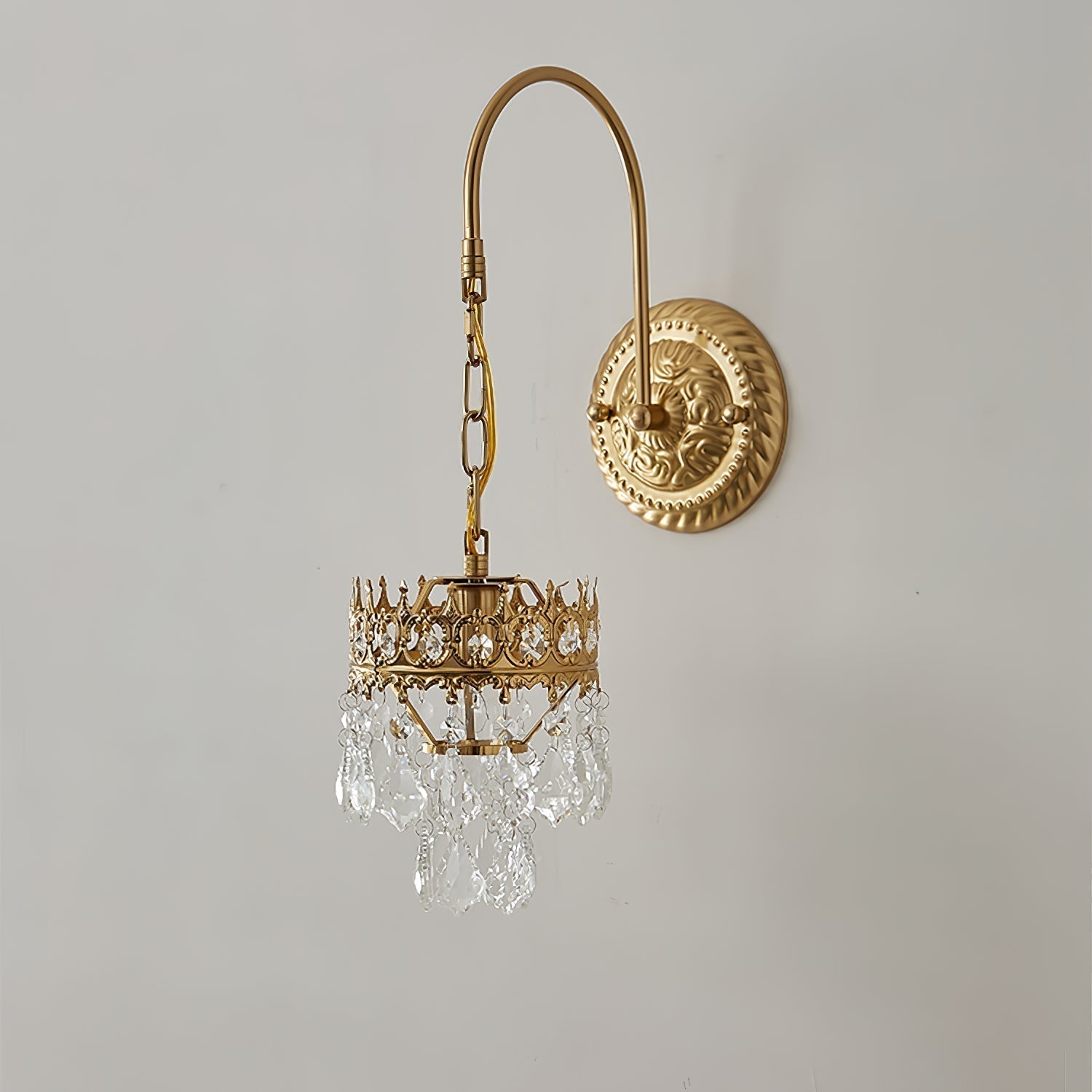 Crystal Crown Sconce - Letslighting