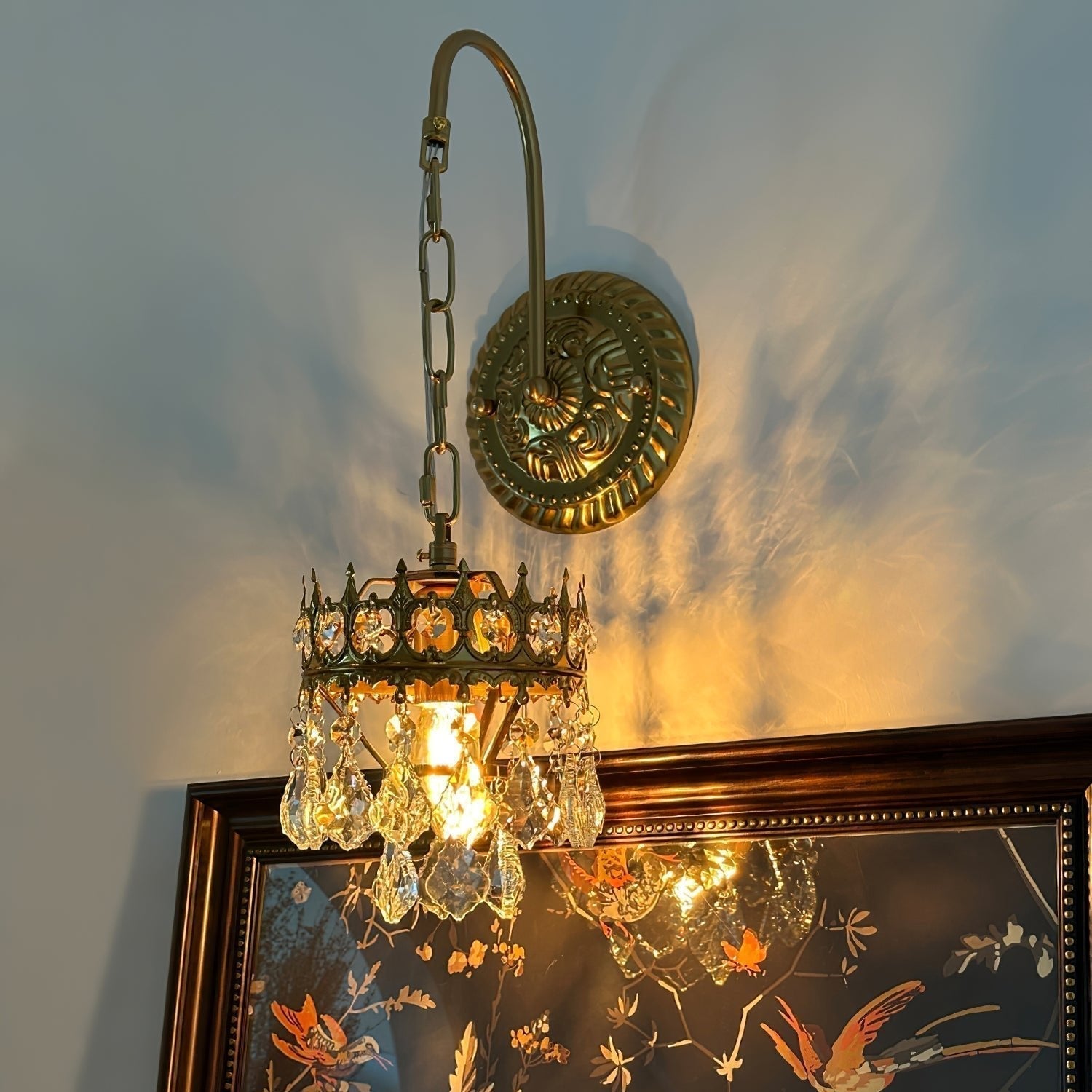 Crystal Crown Sconce - Letslighting