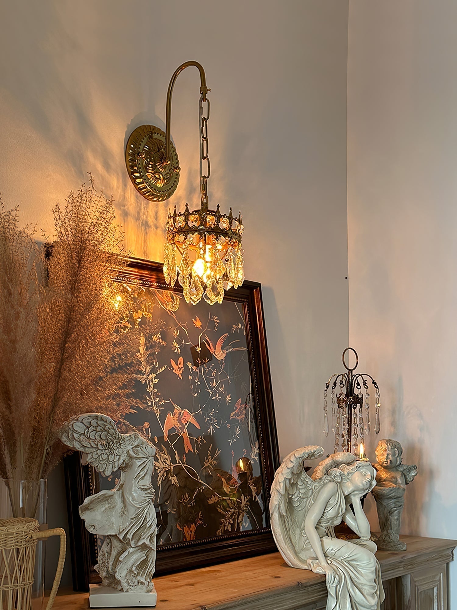 Crystal Crown Sconce - Letslighting