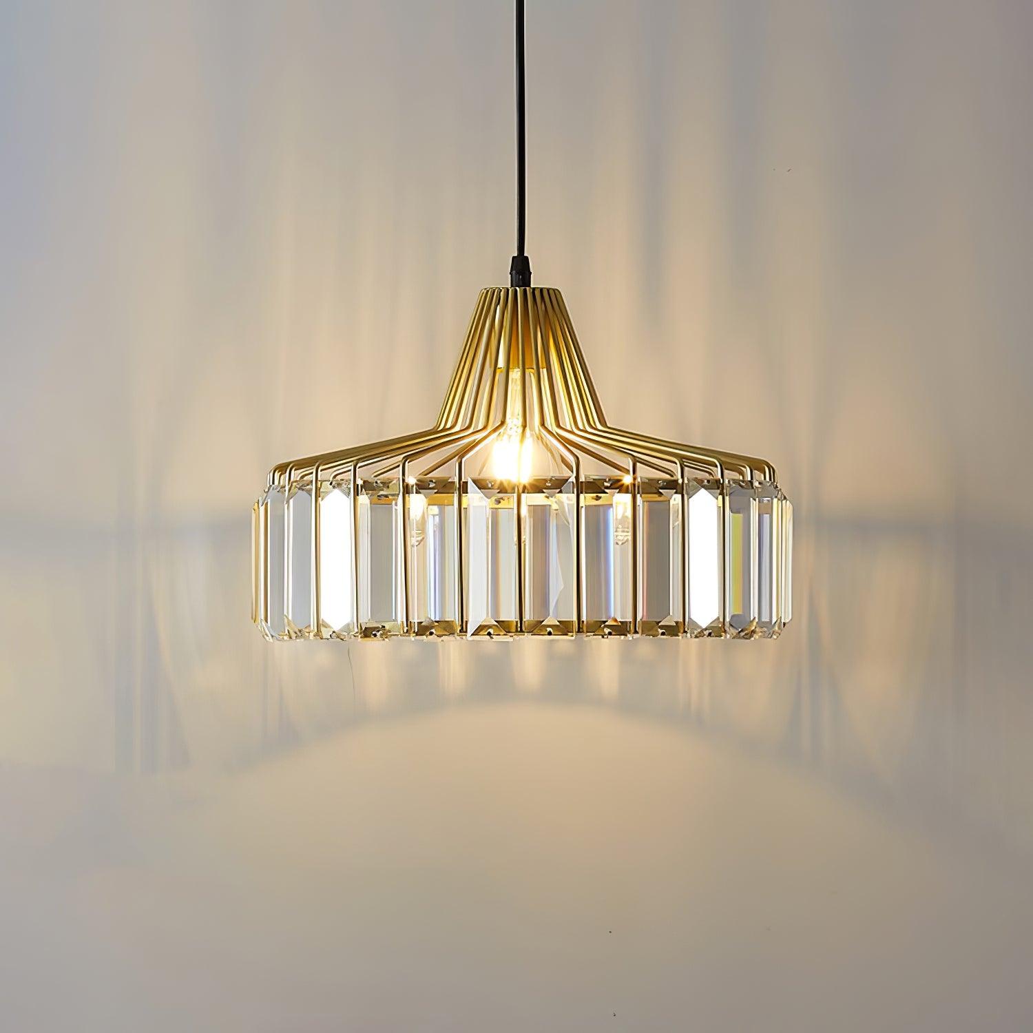 Crystal Drum Pendant Lamp - Letslighting