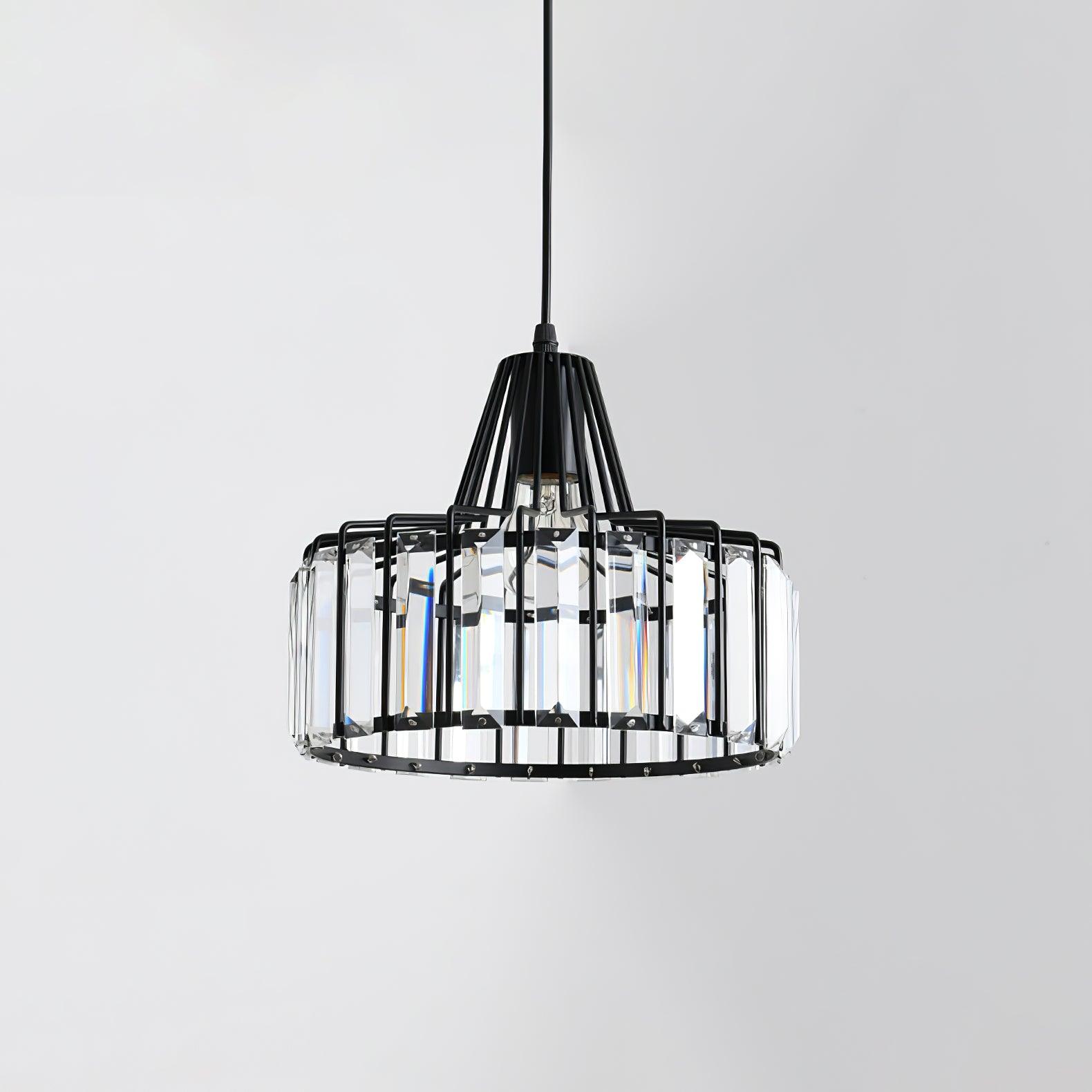 Crystal Drum Pendant Lamp - Letslighting