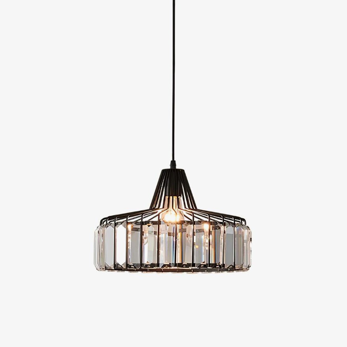 Crystal Drum Pendant Lamp - Letslighting