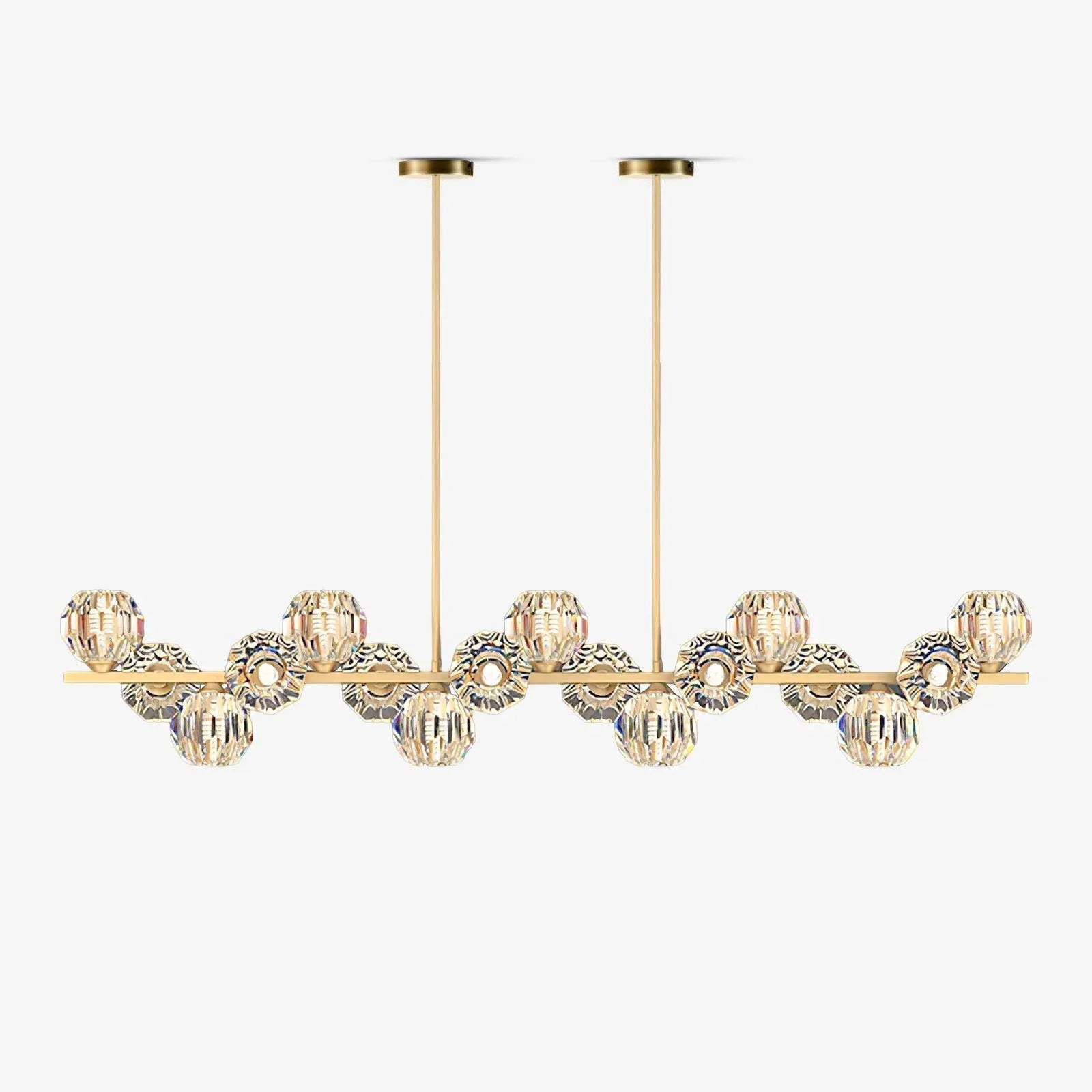 Crystal Glass Ball Chandelier - Letslighting