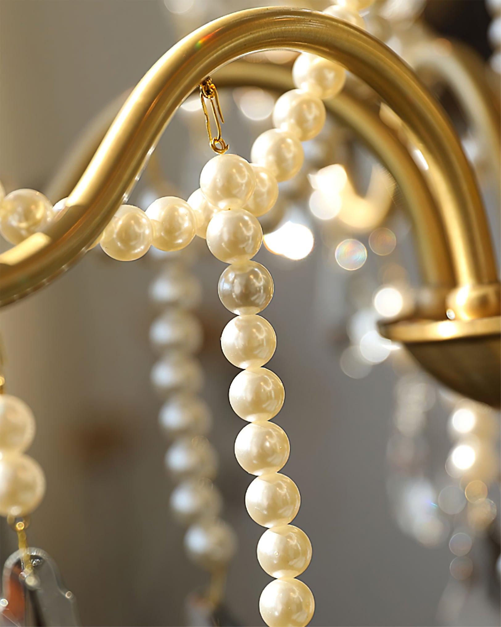 Crystal Pearl Chandelier - Letslighting