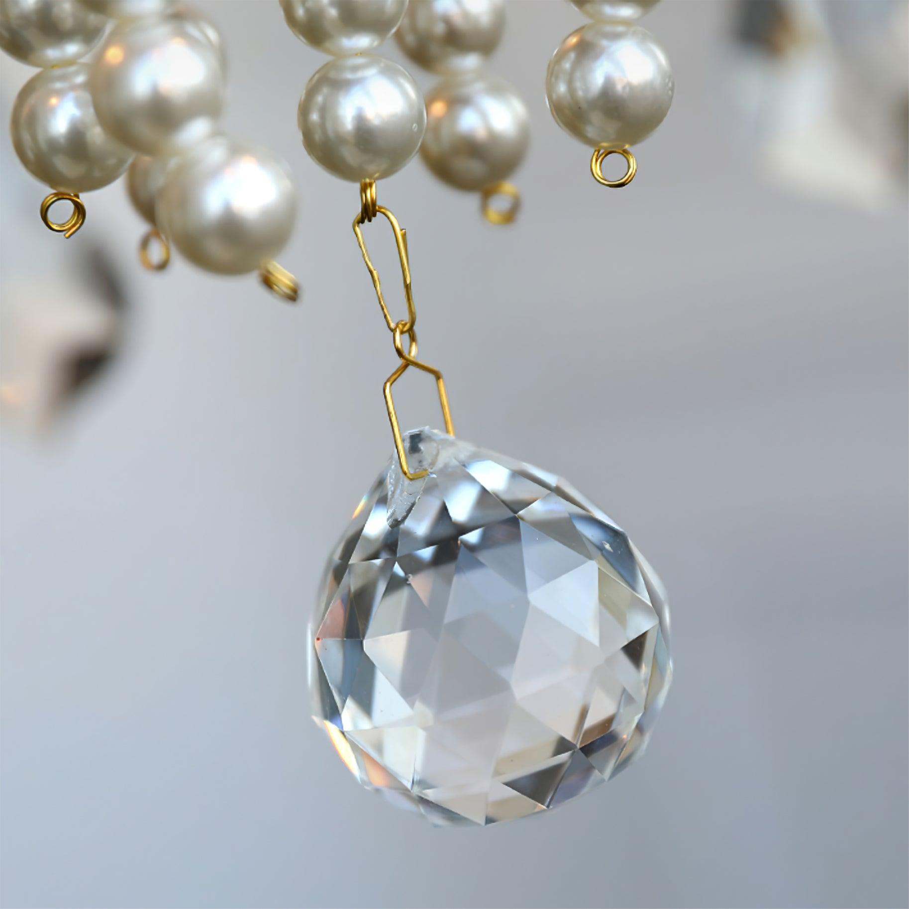 Crystal Pearl Chandelier - Letslighting