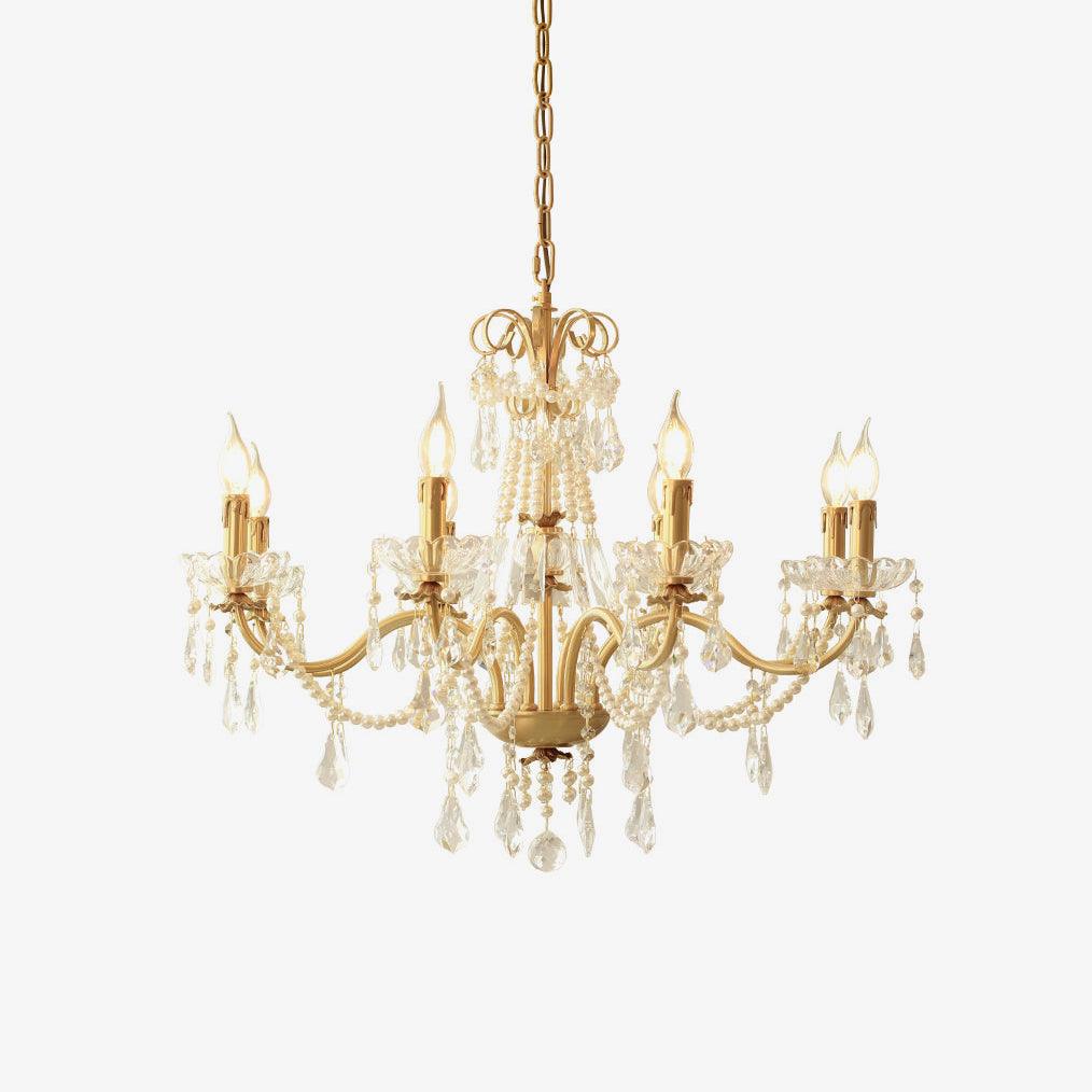 Crystal Pearl Chandelier - Letslighting