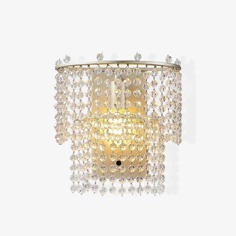Crystal Waterfall Wall Light - Letslighting