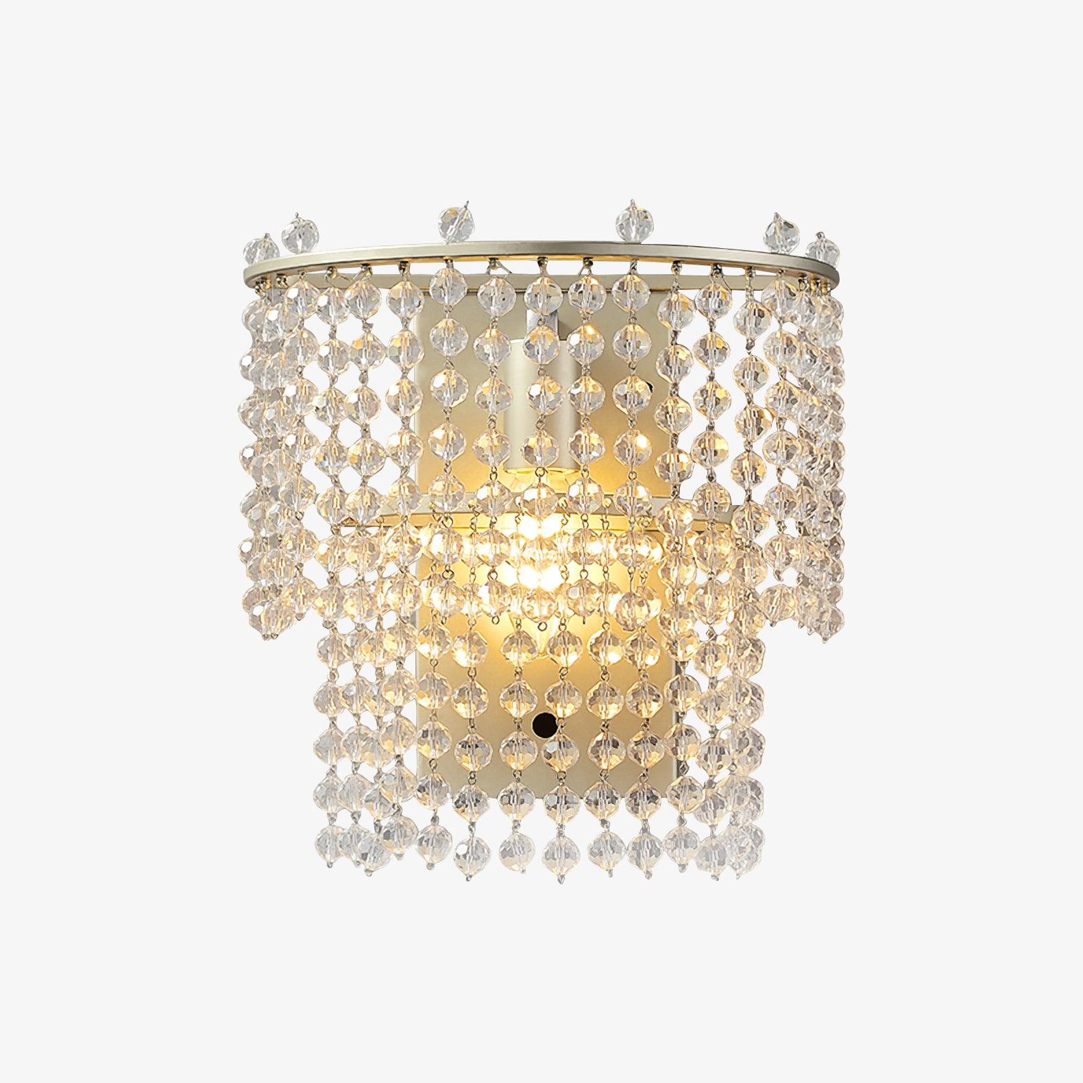 Crystal Waterfall Wall Light - Letslighting