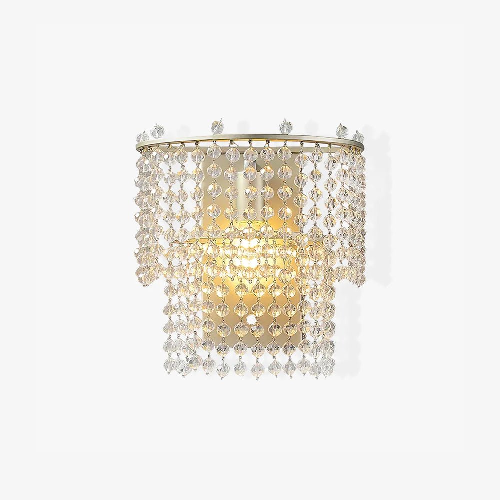 Crystal Waterfall Wall Light - Letslighting