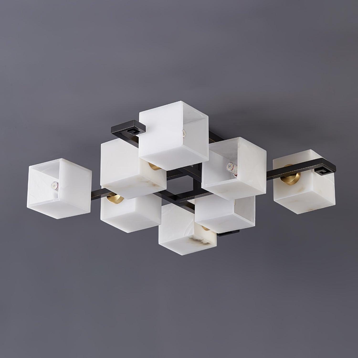 Kaelen Alabaster Ceiling Light - Letslighting