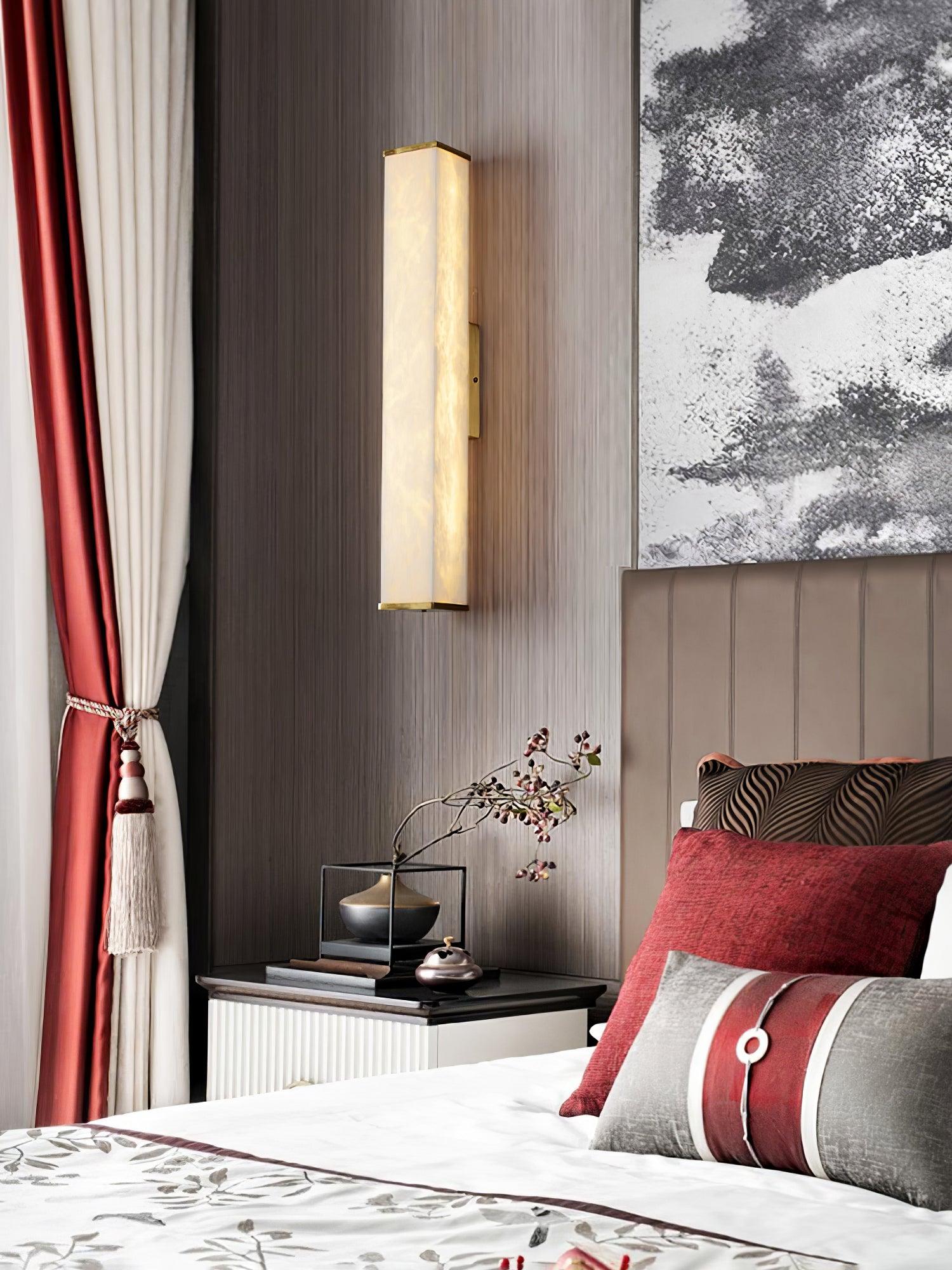 Vithaira Alabaster Linear Wall Lamp - Letslighting