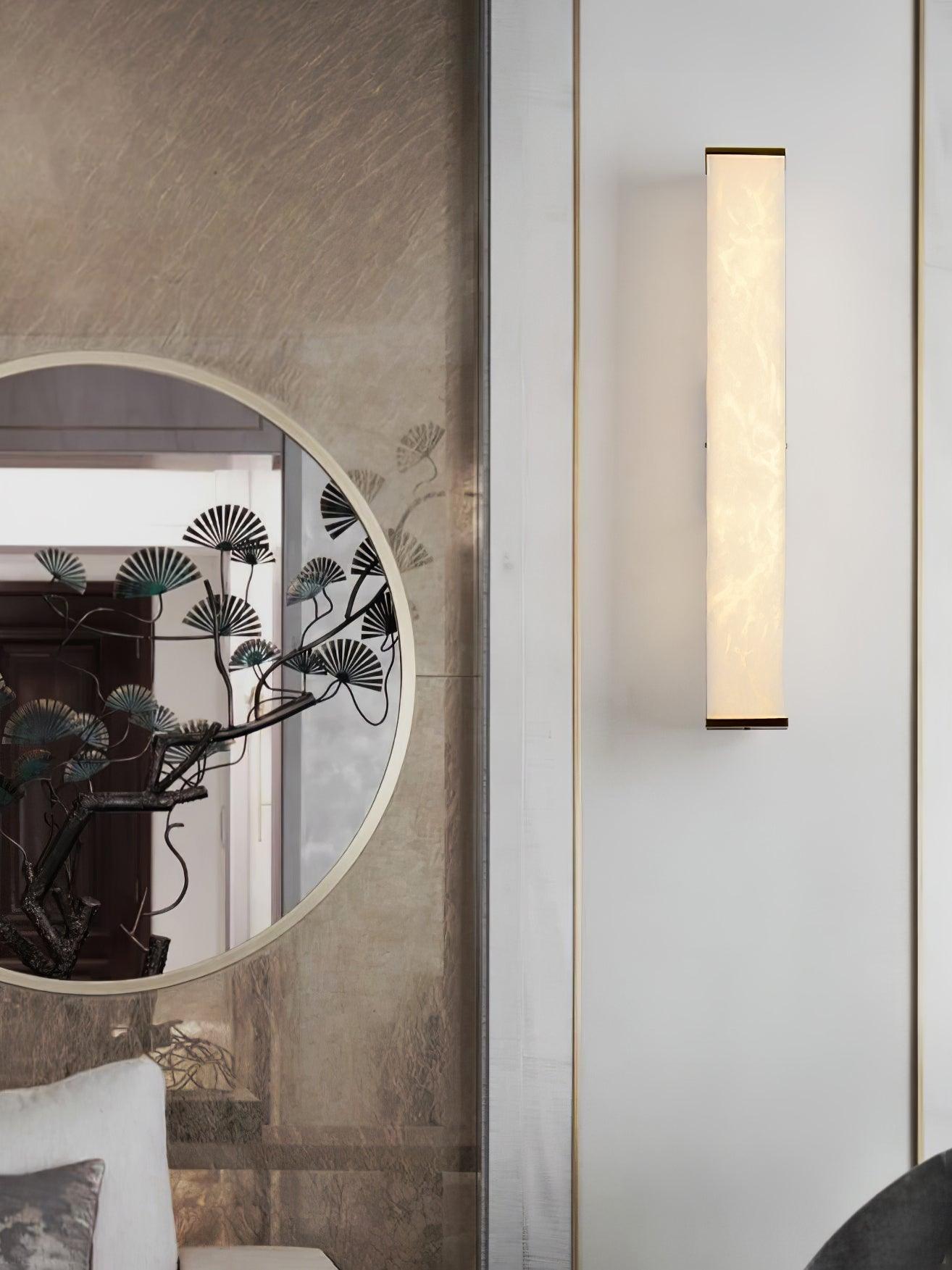 Vithaira Alabaster Linear Wall Lamp - Letslighting