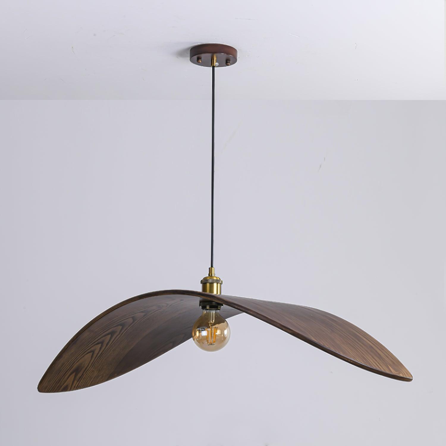 Curve Wooden Pendant Lamp - Letslighting