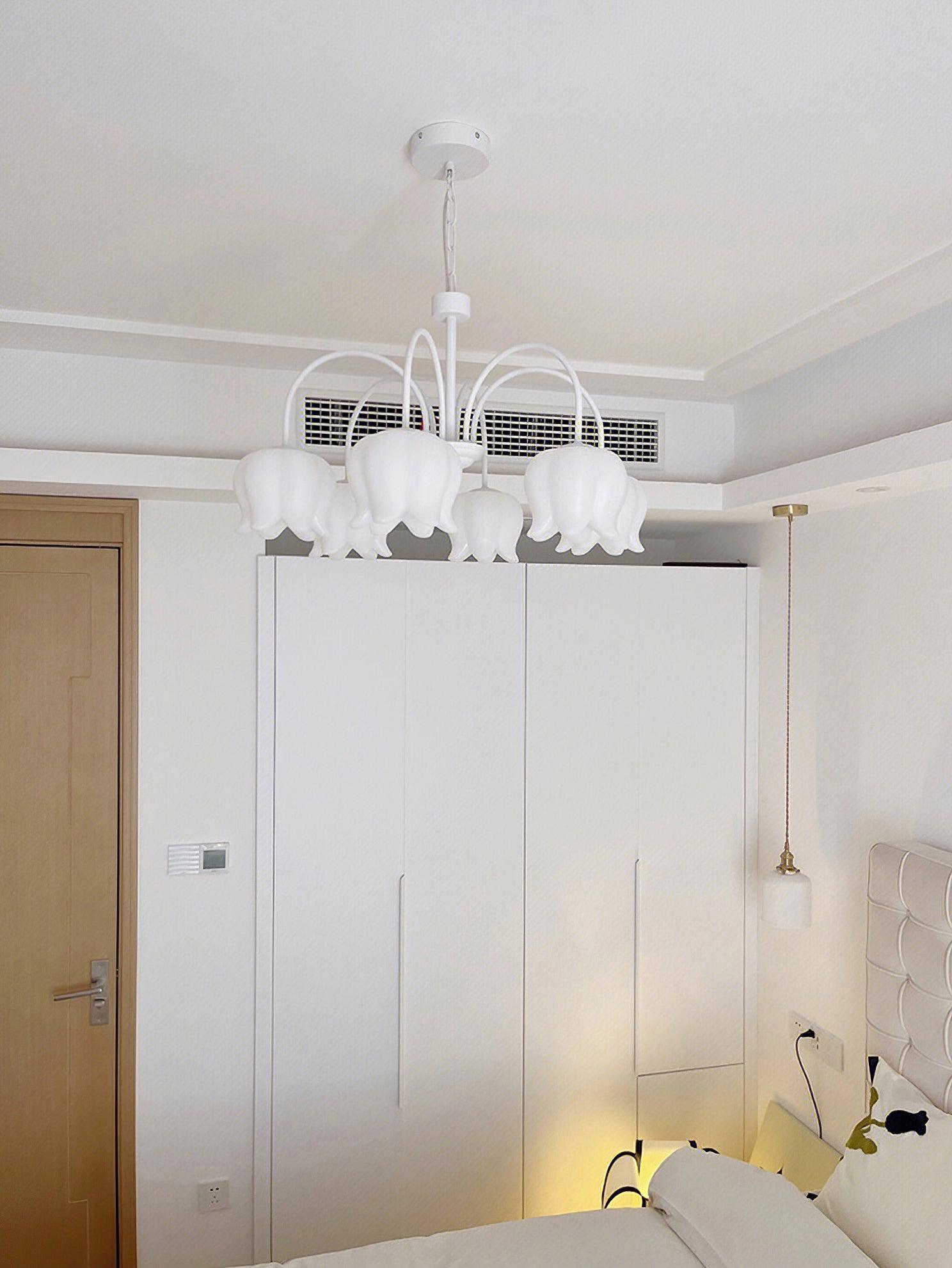 Curved Arm Bell Chandelier - Letslighting