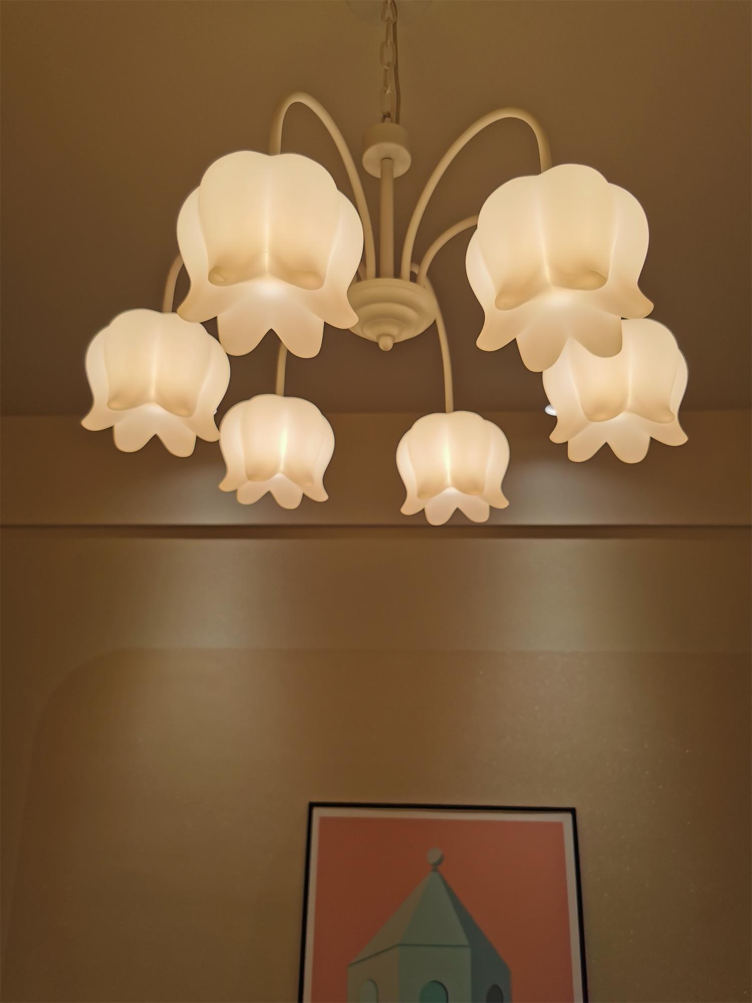 Curved Arm Bell Chandelier - Letslighting