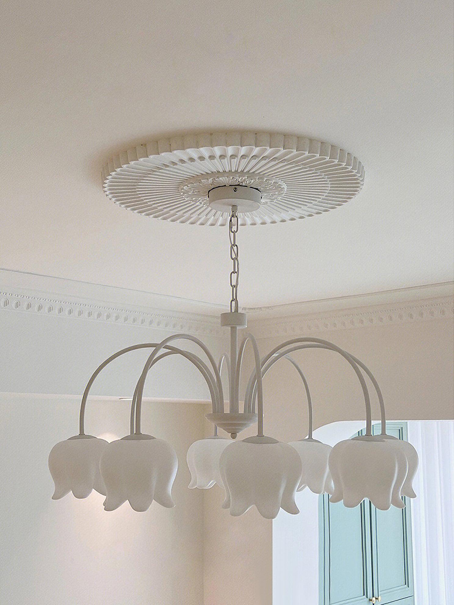 Curved Arm Bell Chandelier - Letslighting