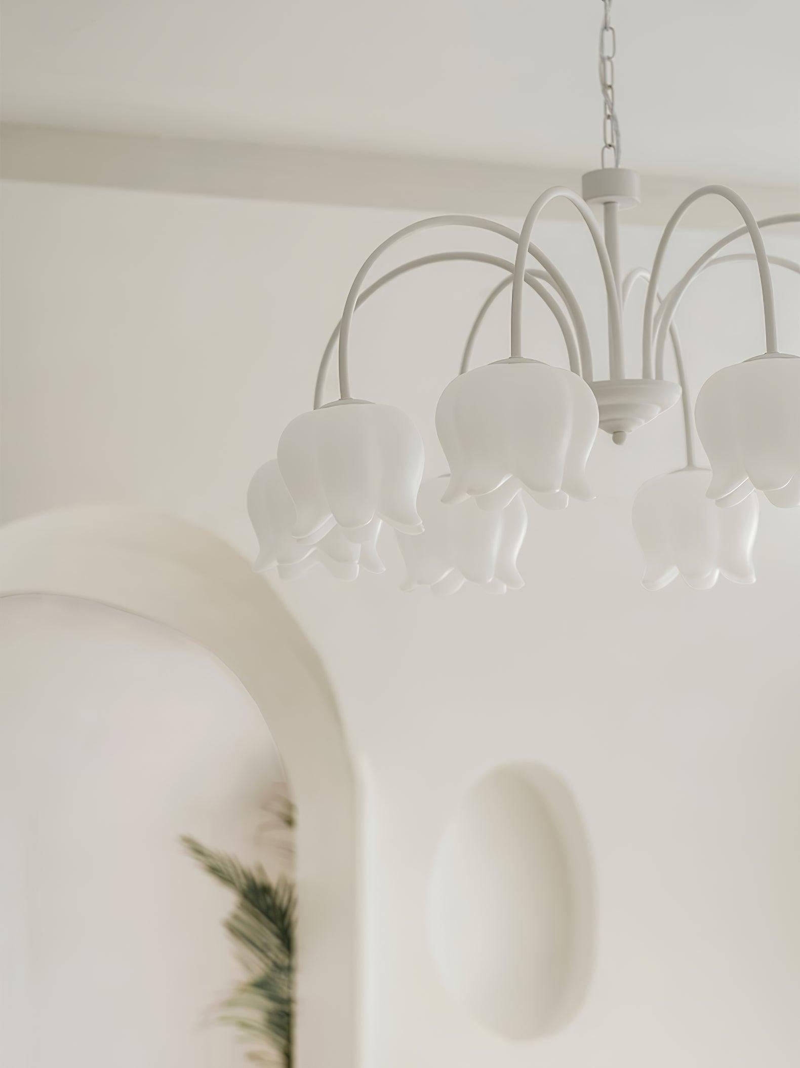 Curved Arm Bell Chandelier - Letslighting