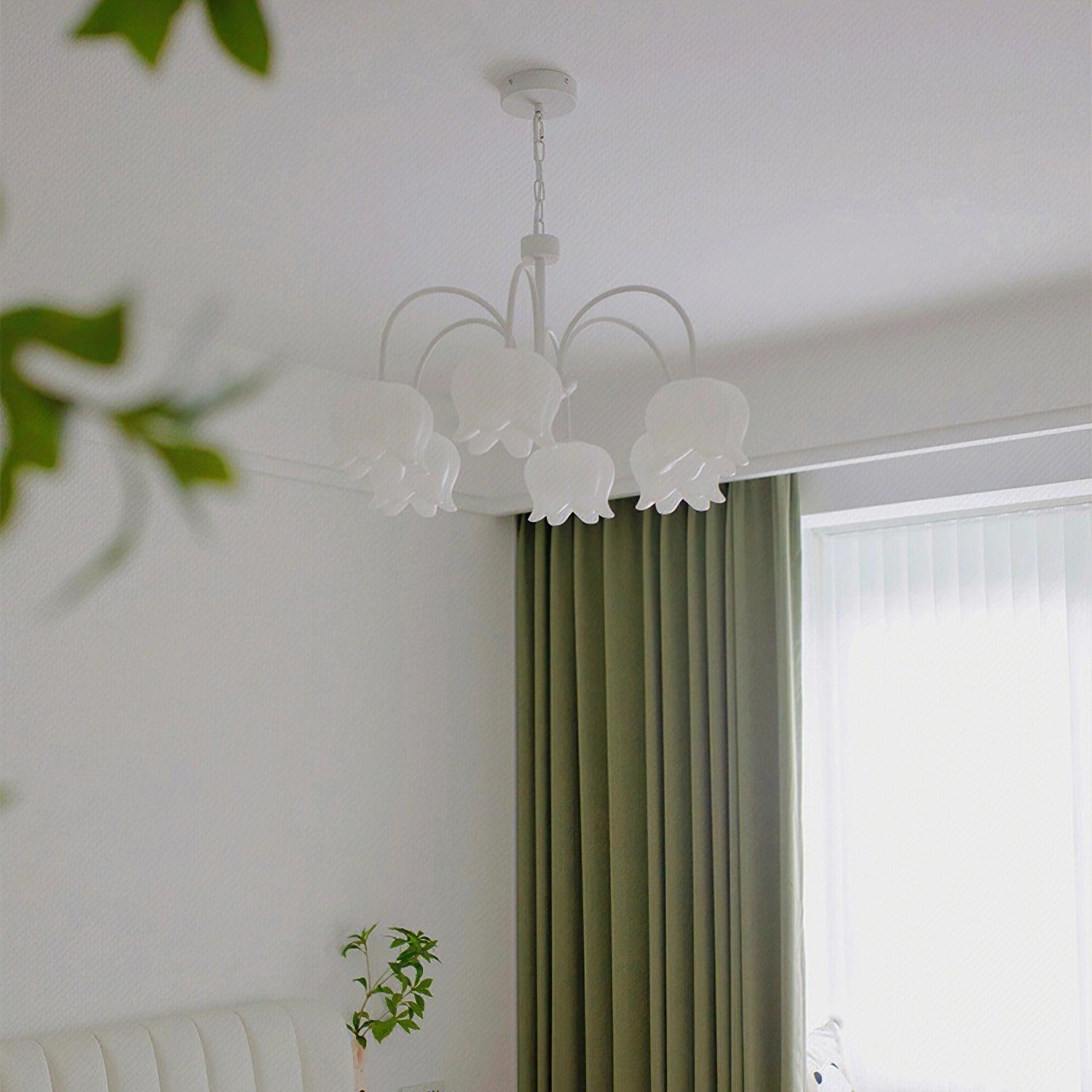 Curved Arm Bell Chandelier - Letslighting