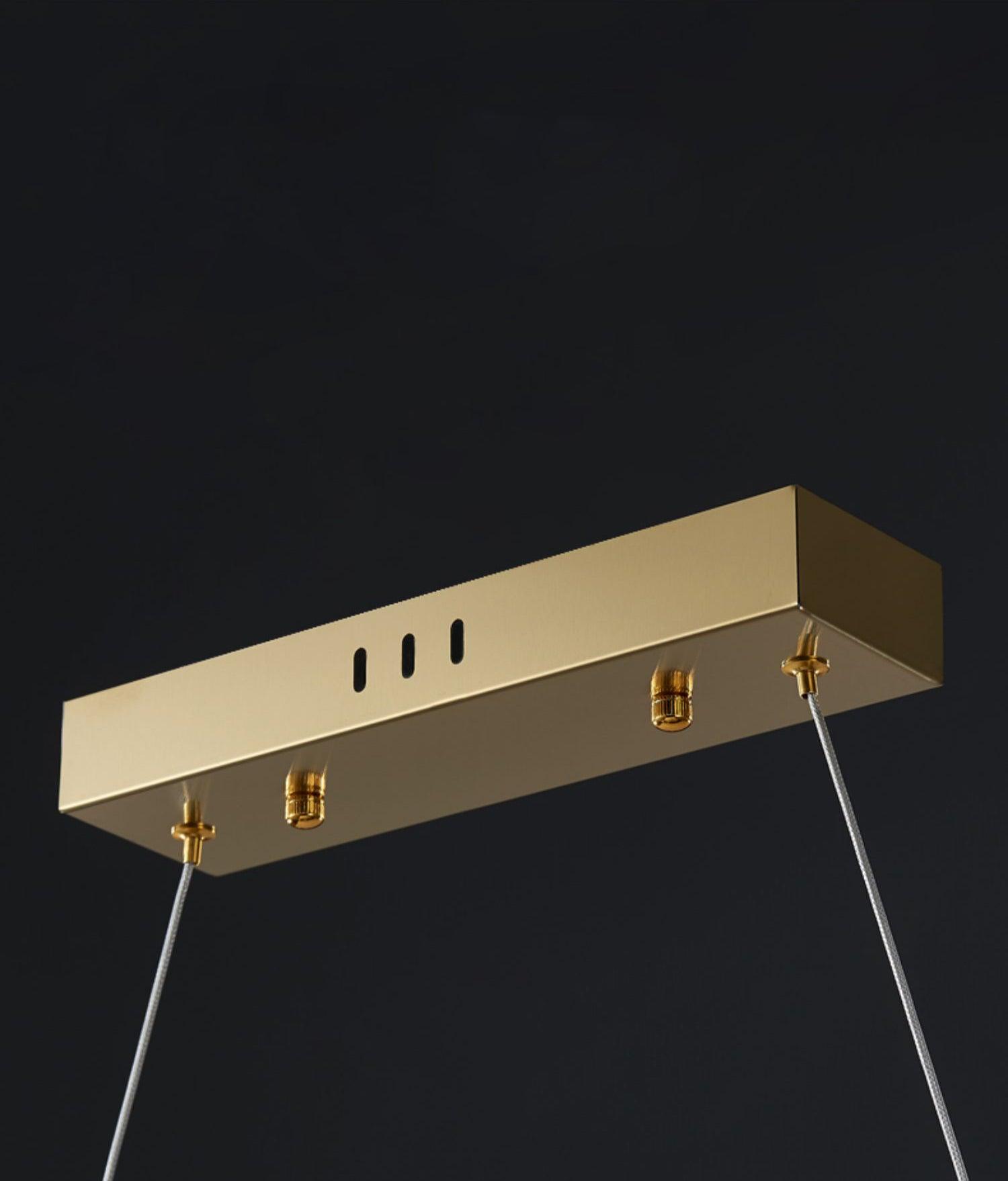 Curved LED Chandelier - Letslighting