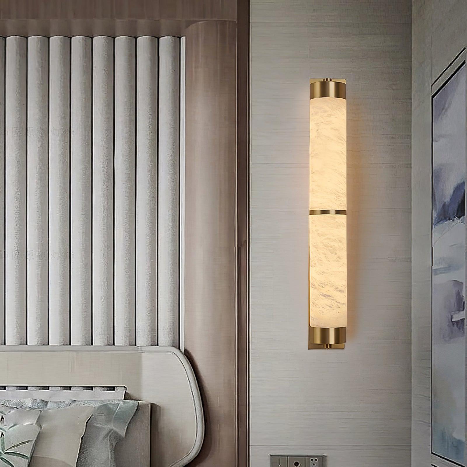 Olmirira Minimalist Alabaster Wall Light - Letslighting