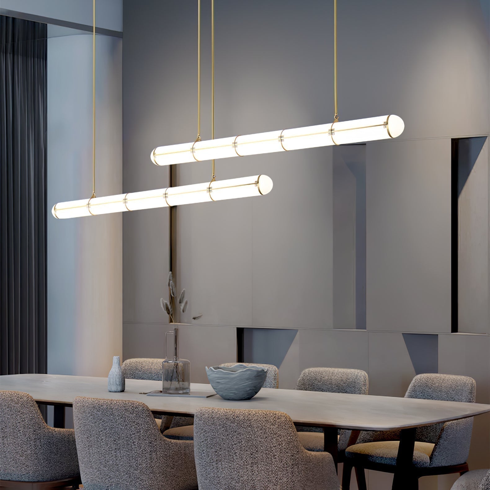 Cylindrical Endless Pendant Light - Letslighting