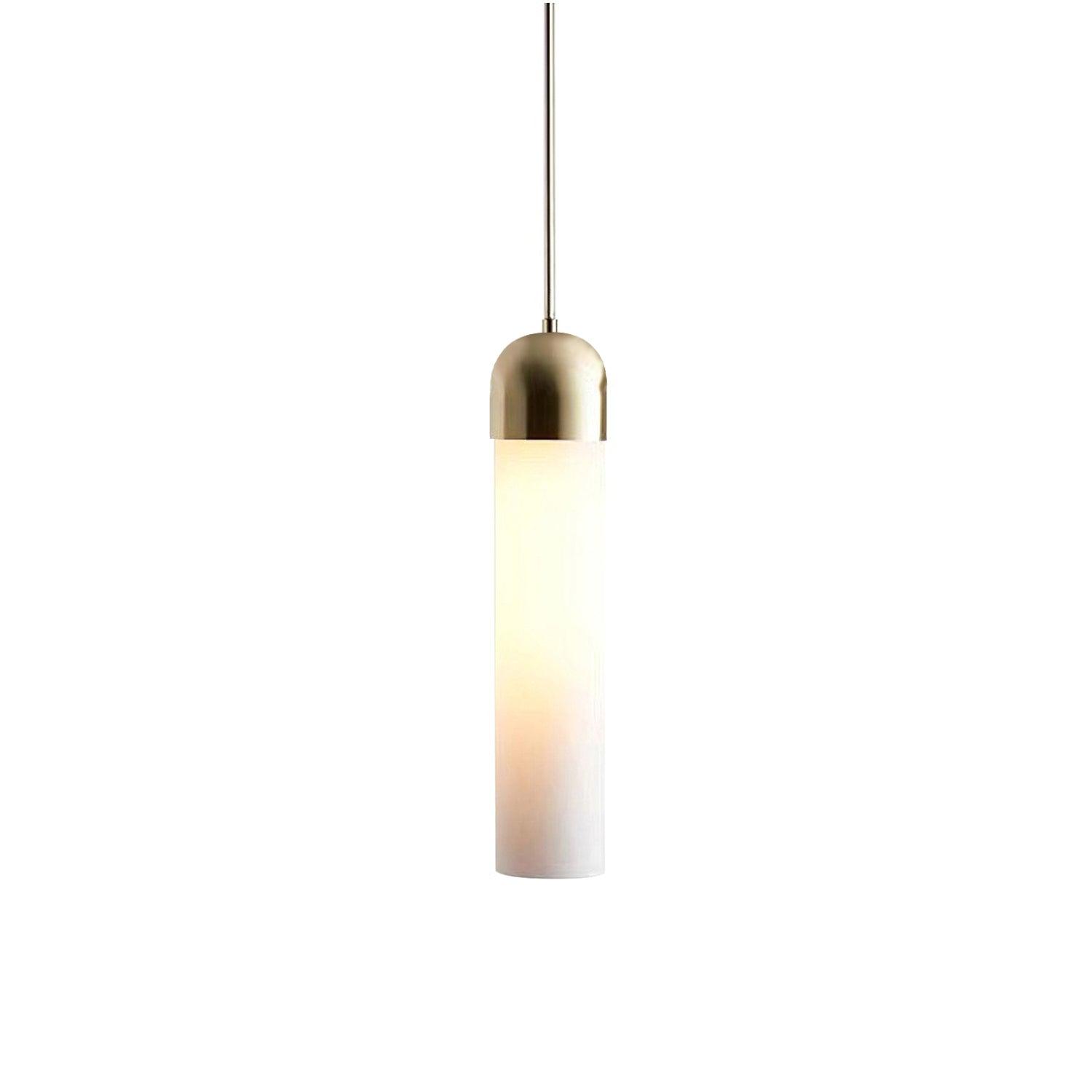 Glass Cylindrical Shape Pendant Light - Letslighting