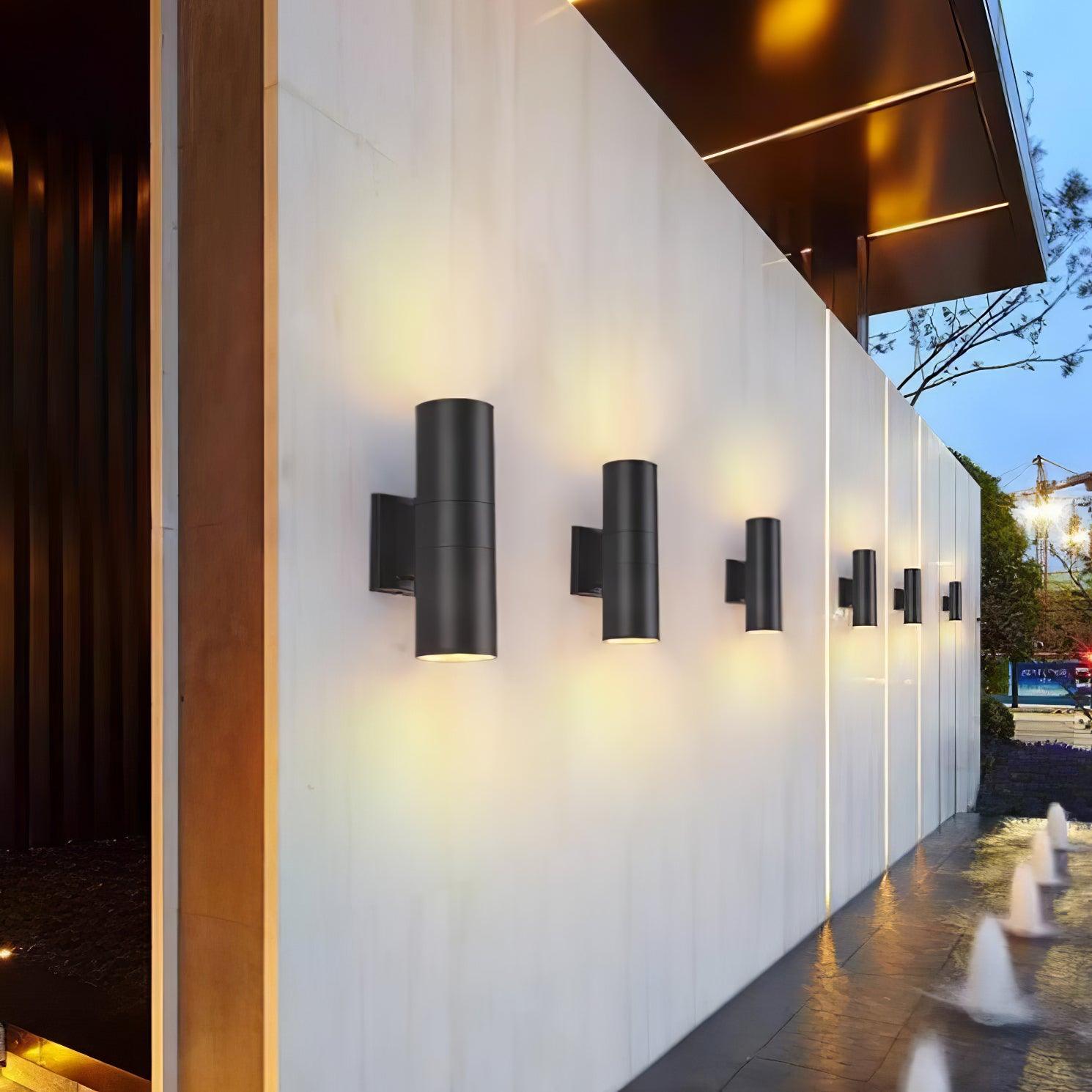 Cylindrical Outdoor Wall Light - Letslighting