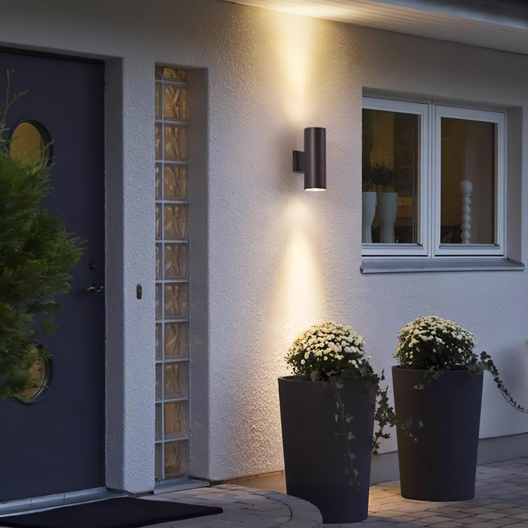Cylindrical Outdoor Wall Light - Letslighting