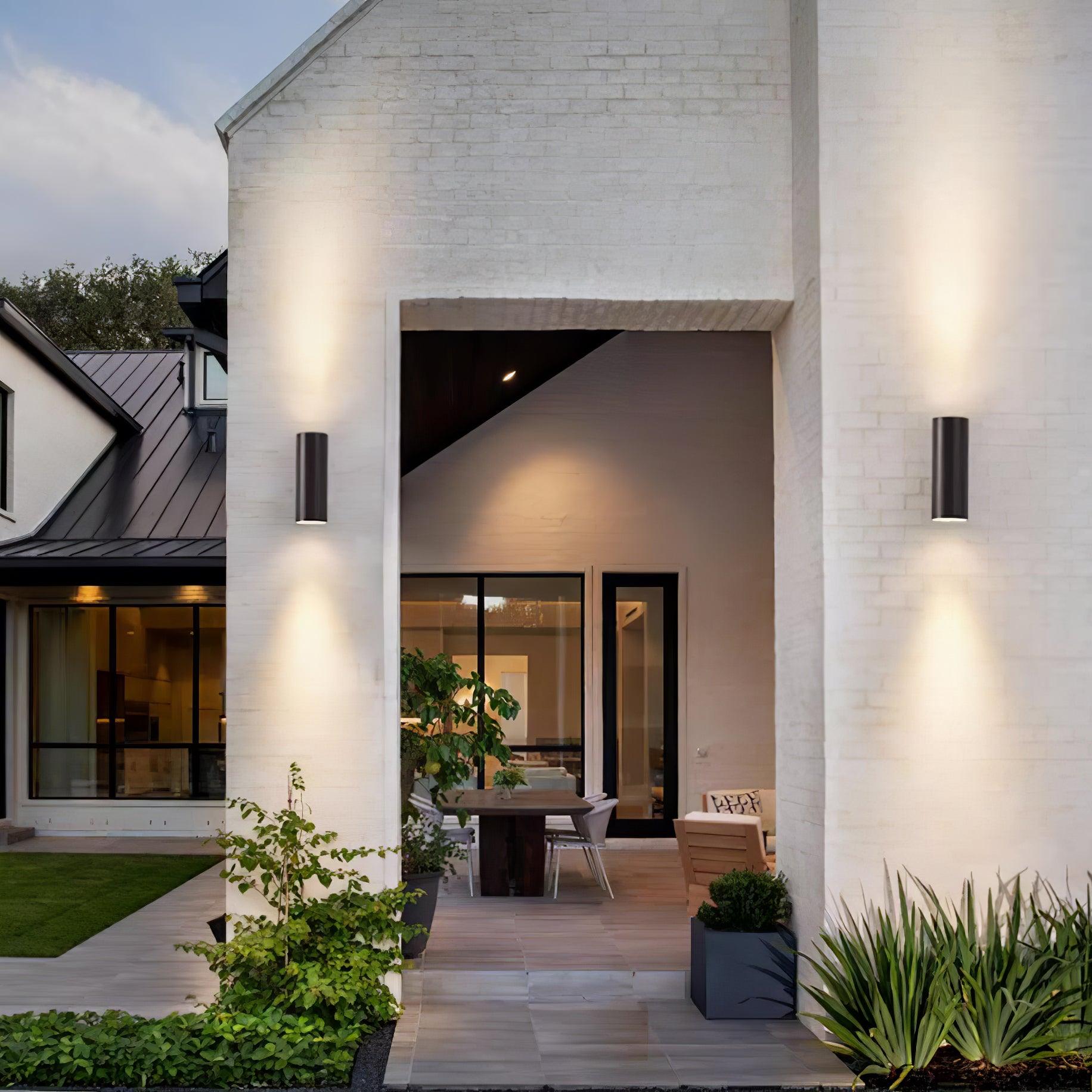 Cylindrical Outdoor Wall Light - Letslighting