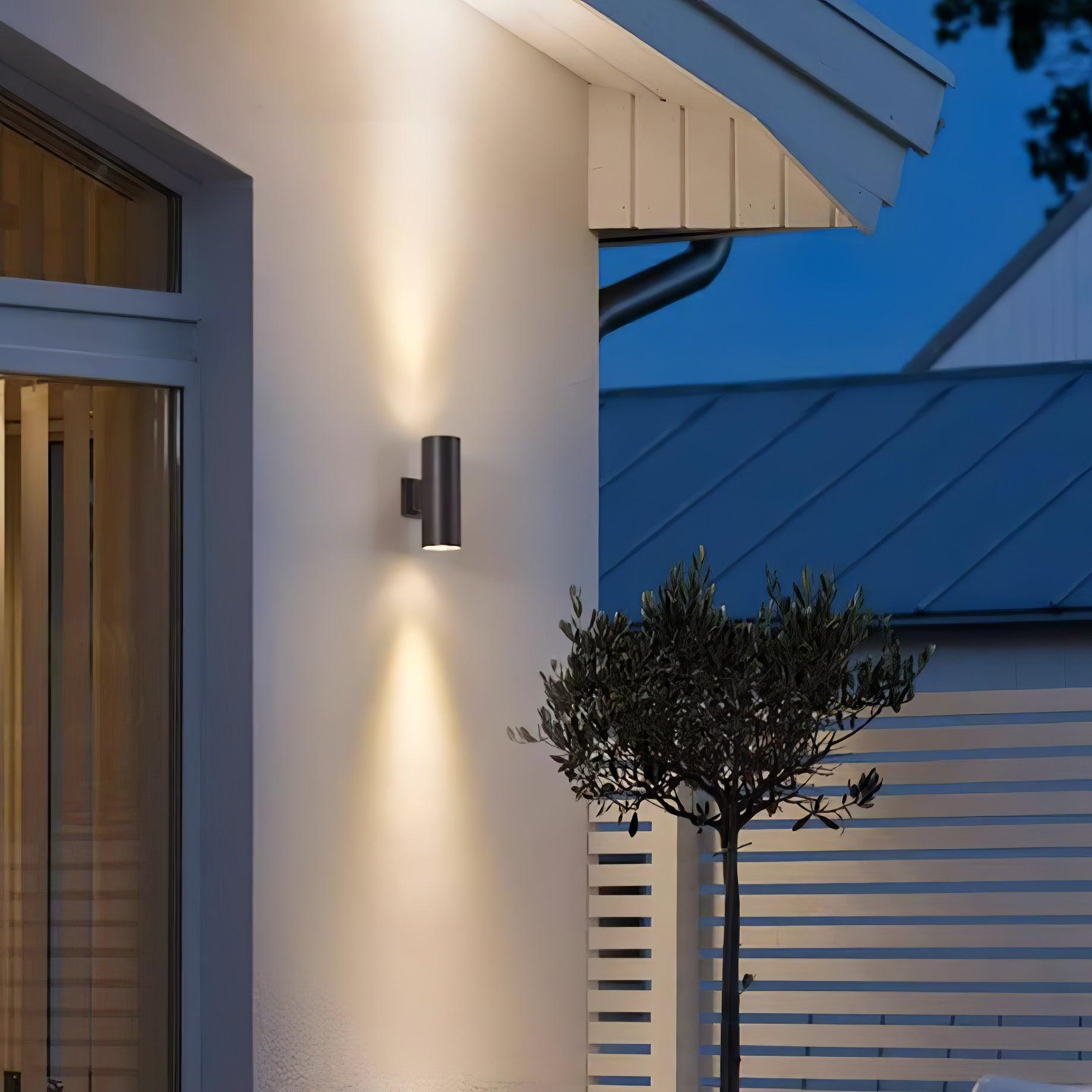 Cylindrical Outdoor Wall Light - Letslighting