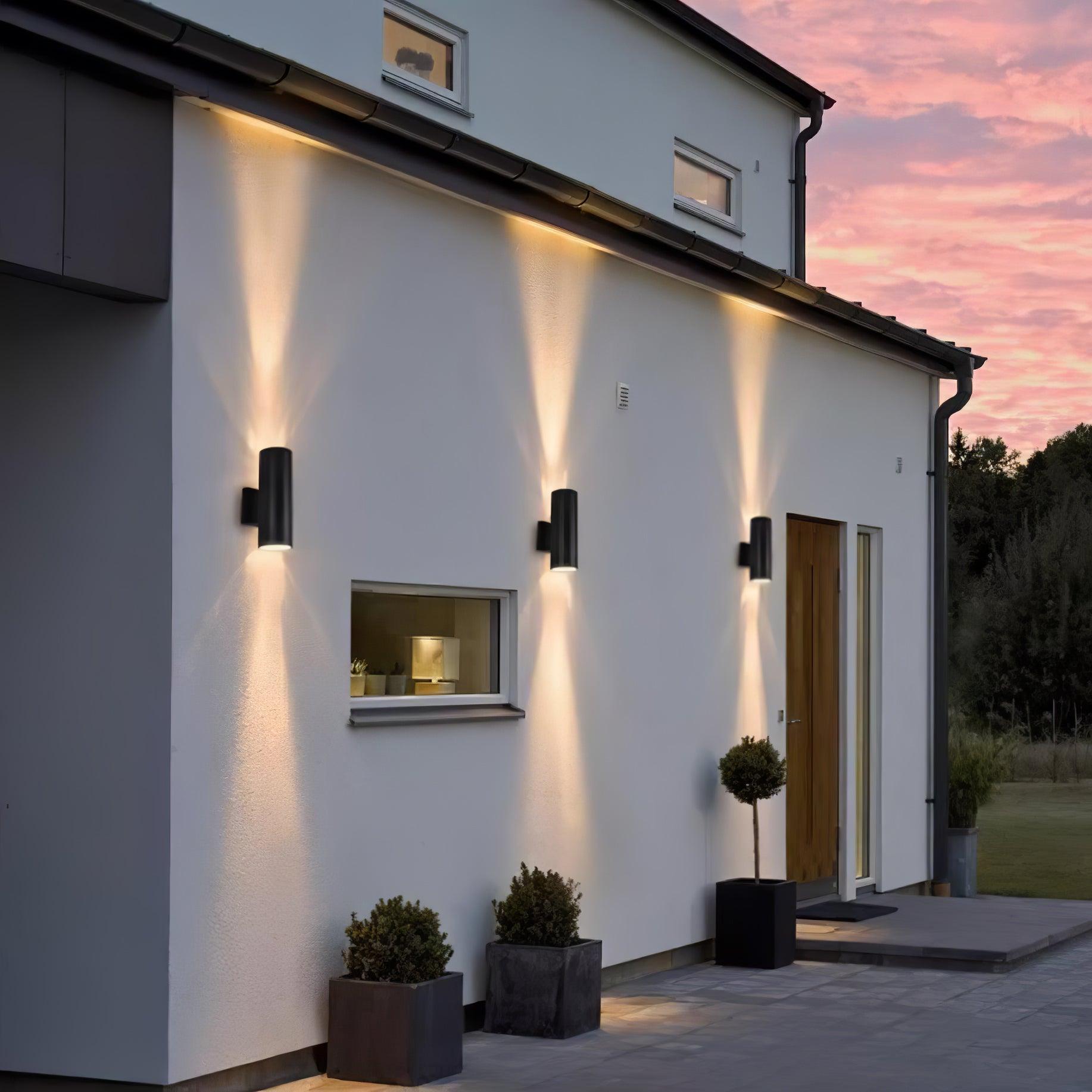 Cylindrical Outdoor Wall Light - Letslighting